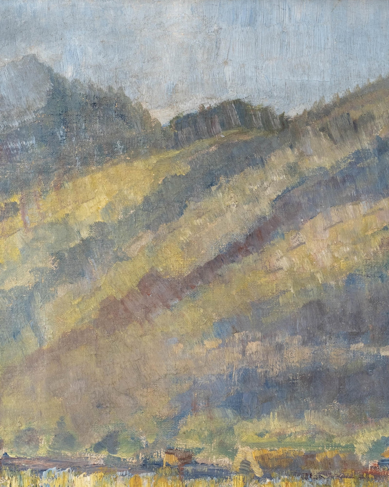 No Reserve- C. Porter Landscape Oil On Canvas Painting, Signed - 5