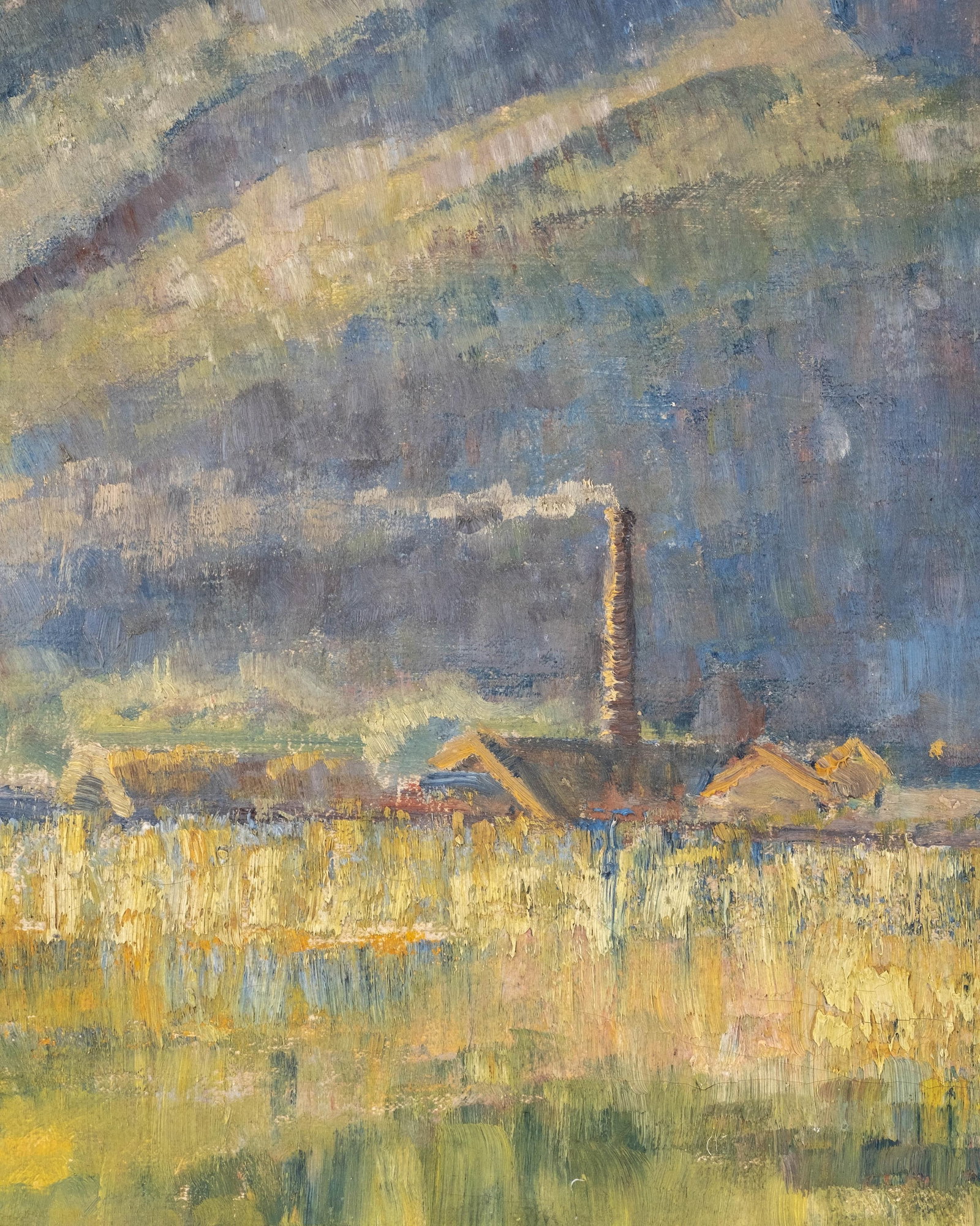No Reserve- C. Porter Landscape Oil On Canvas Painting, Signed - 6