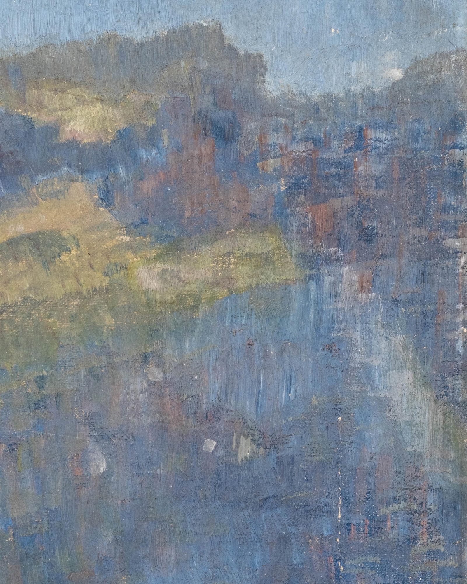 No Reserve- C. Porter Landscape Oil On Canvas Painting, Signed - 7