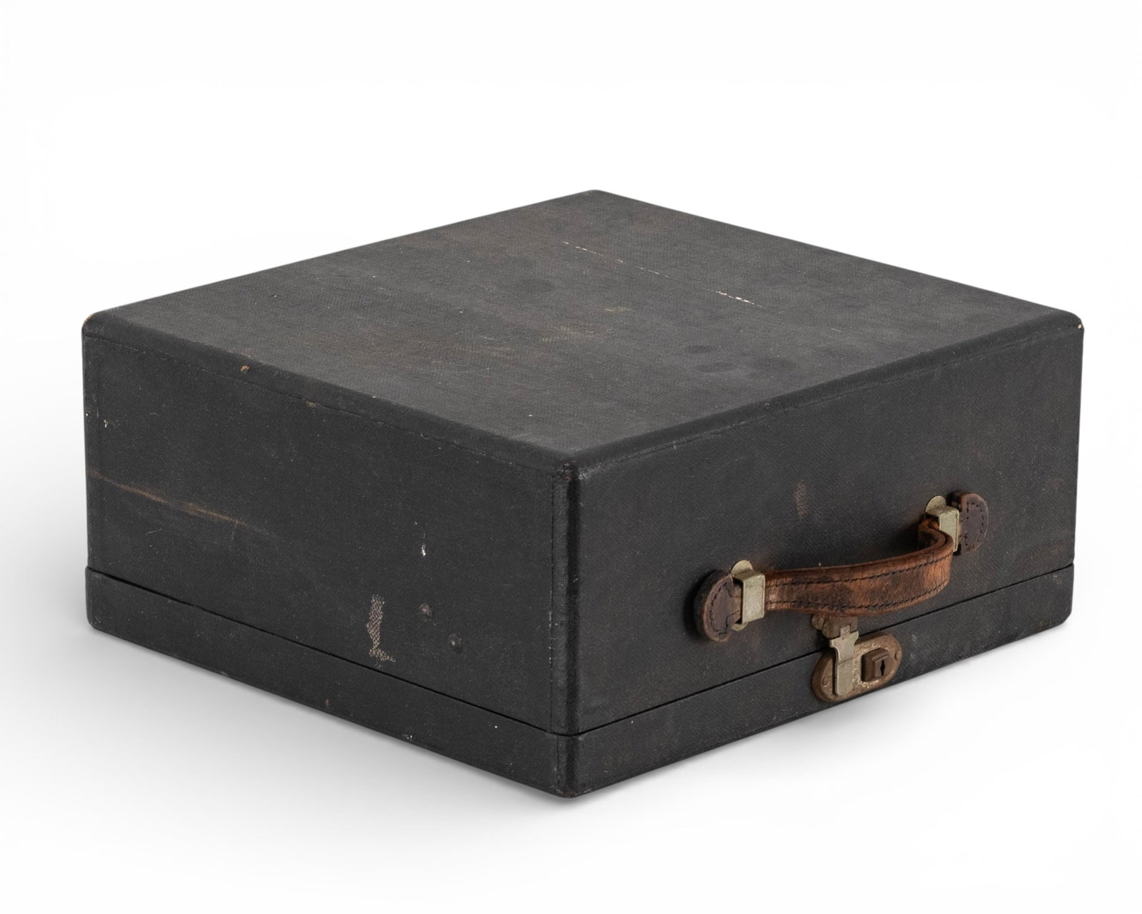 No Reserve- Underwood Portable Typewriter with Carry Case, Early 20th Century Black Enamel - 6