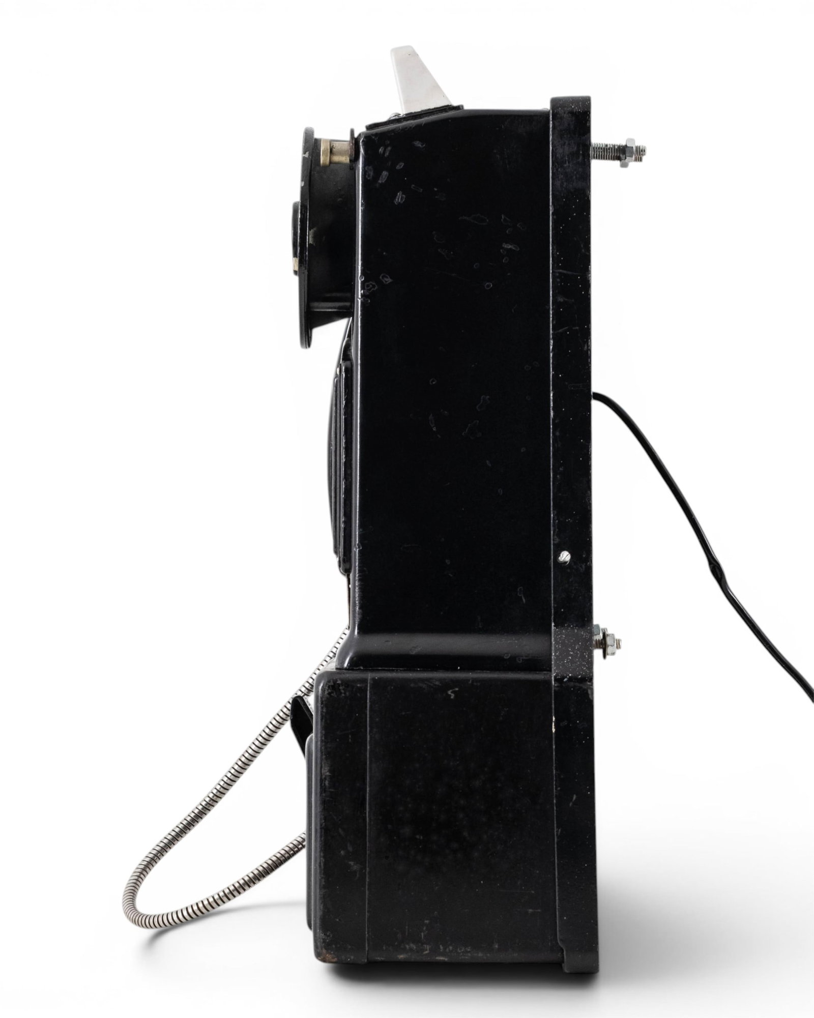 No Reserve- 1940s Western Electric Three Slot Pay Phone - 5