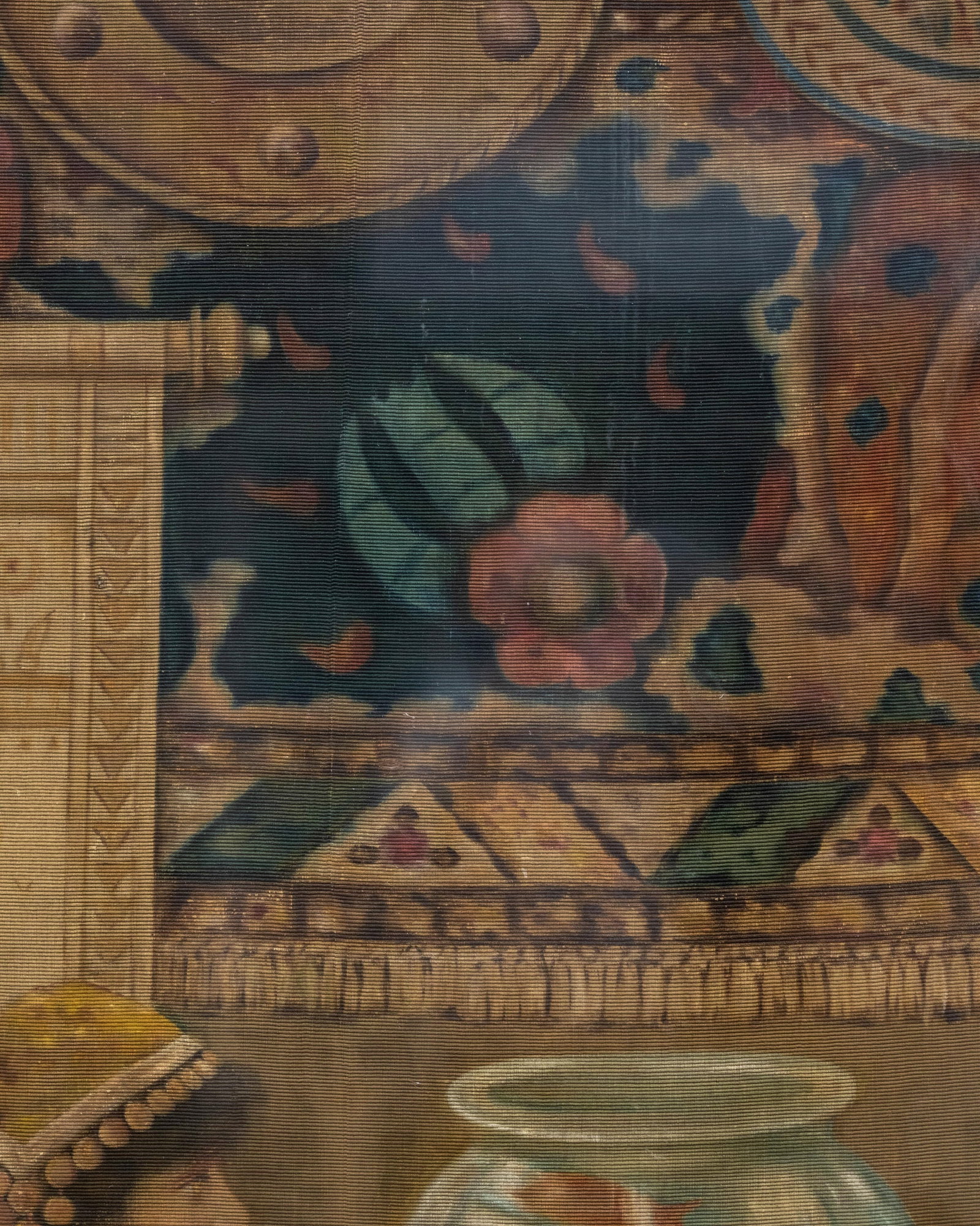 No Reserve- William Stephen Coleman (after) British Orientalist Goldfish Bowl 80-in Painting - 6