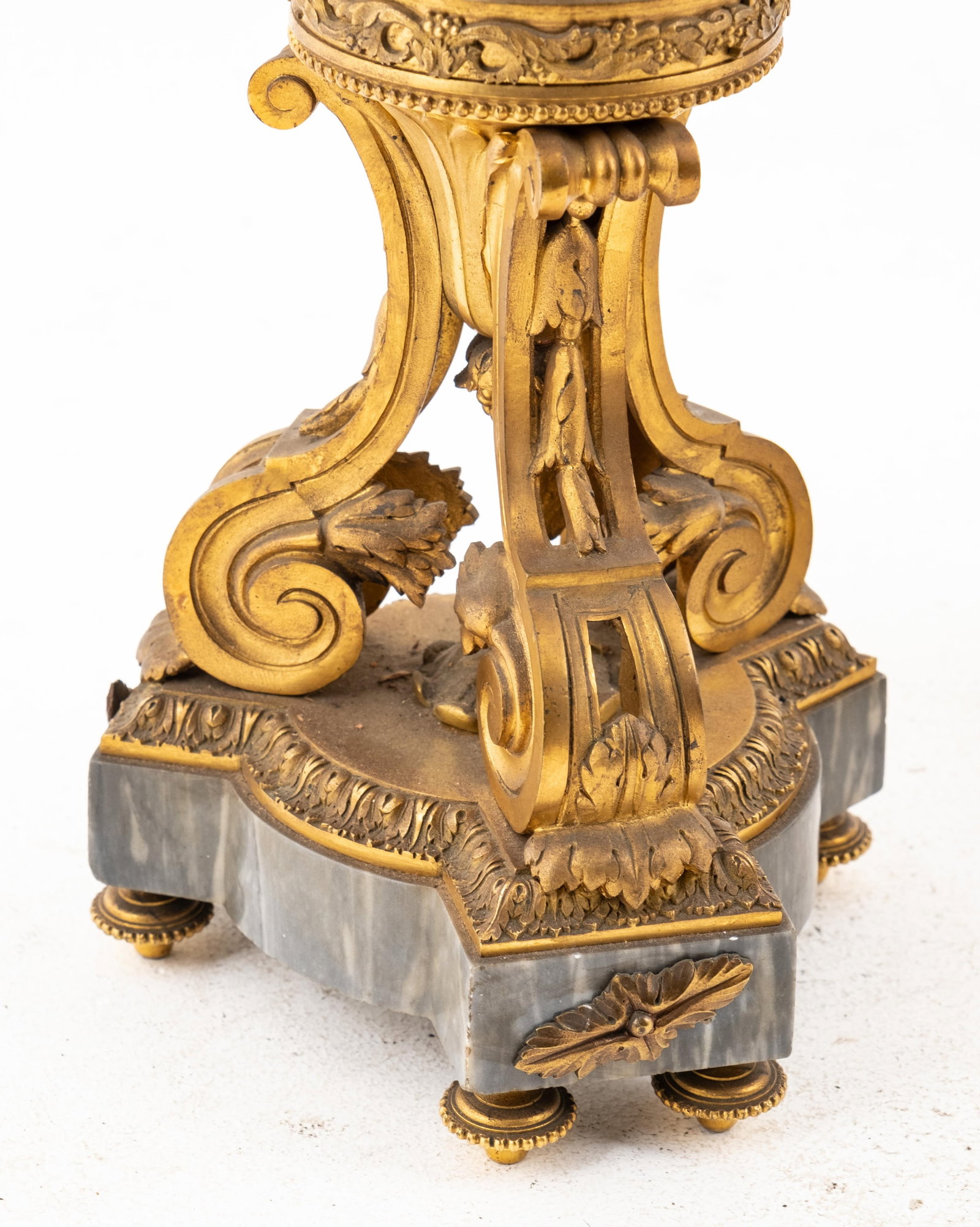 No Reserve- Pair of Tall French Bronze Candelabras, 19th Century - 10