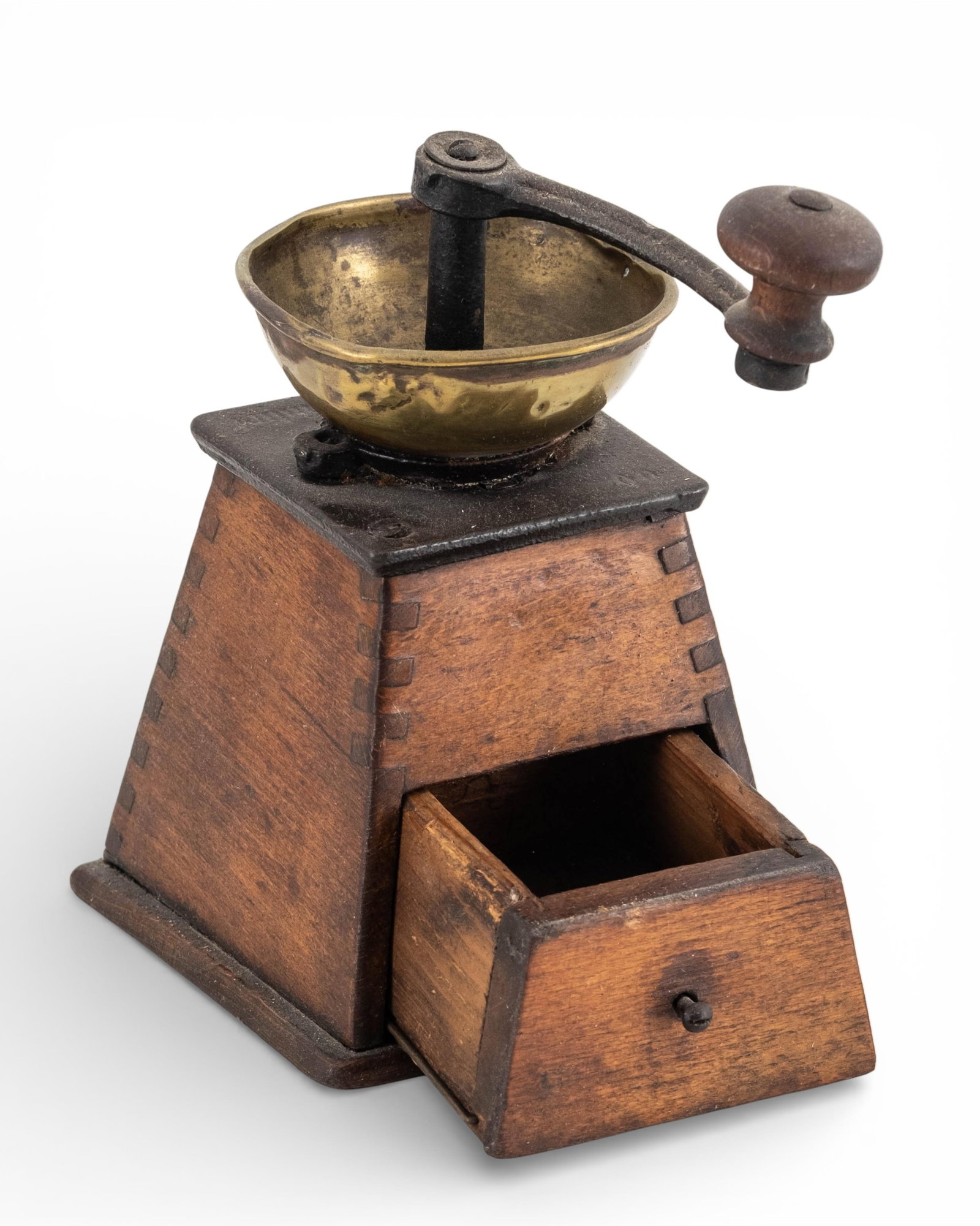 No Reserve- Five Antique Coffee Grinders - 3