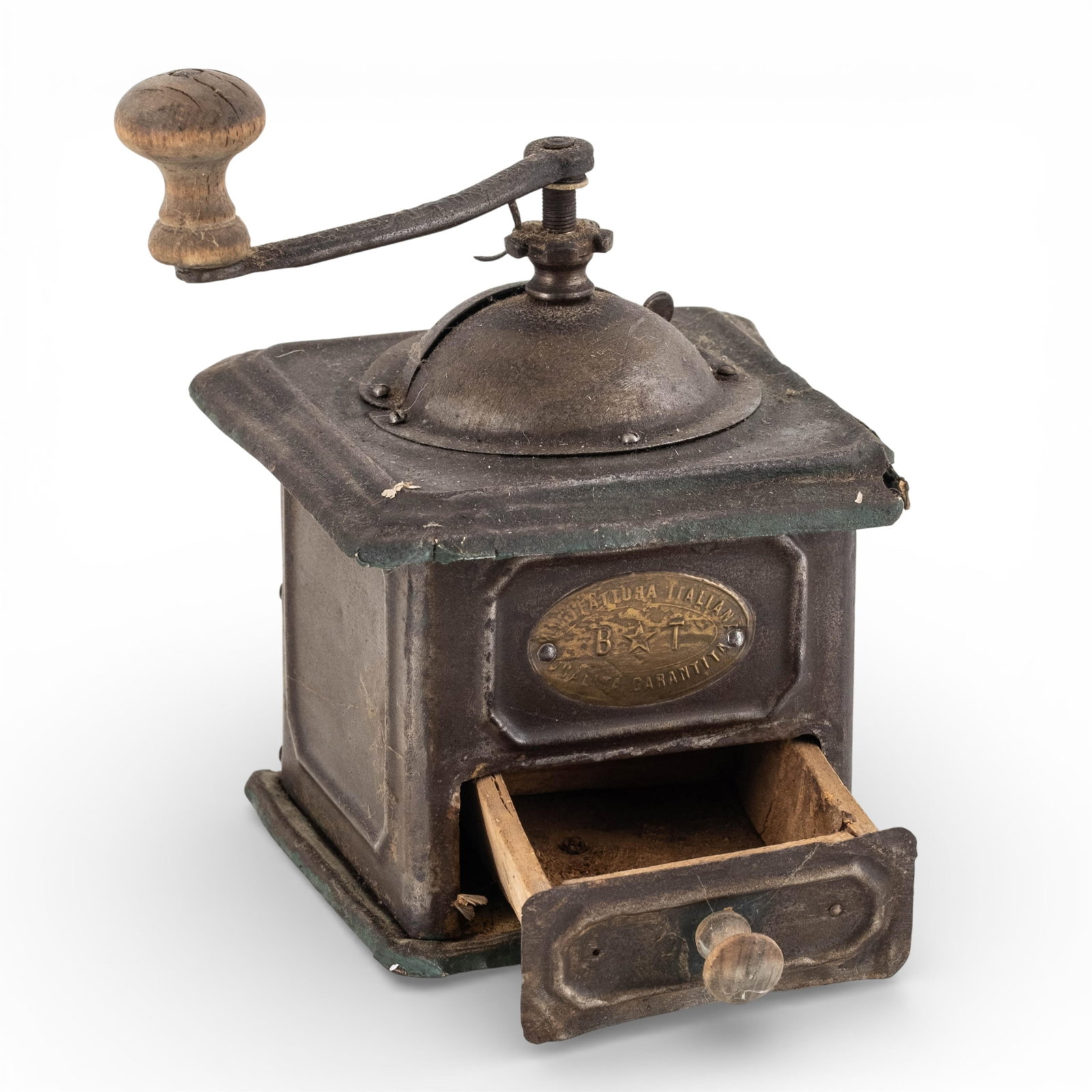 No Reserve- Five Antique Coffee Grinders - 5