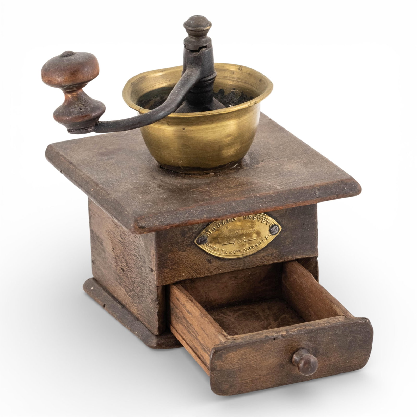 No Reserve- Five Antique Coffee Grinders - 7