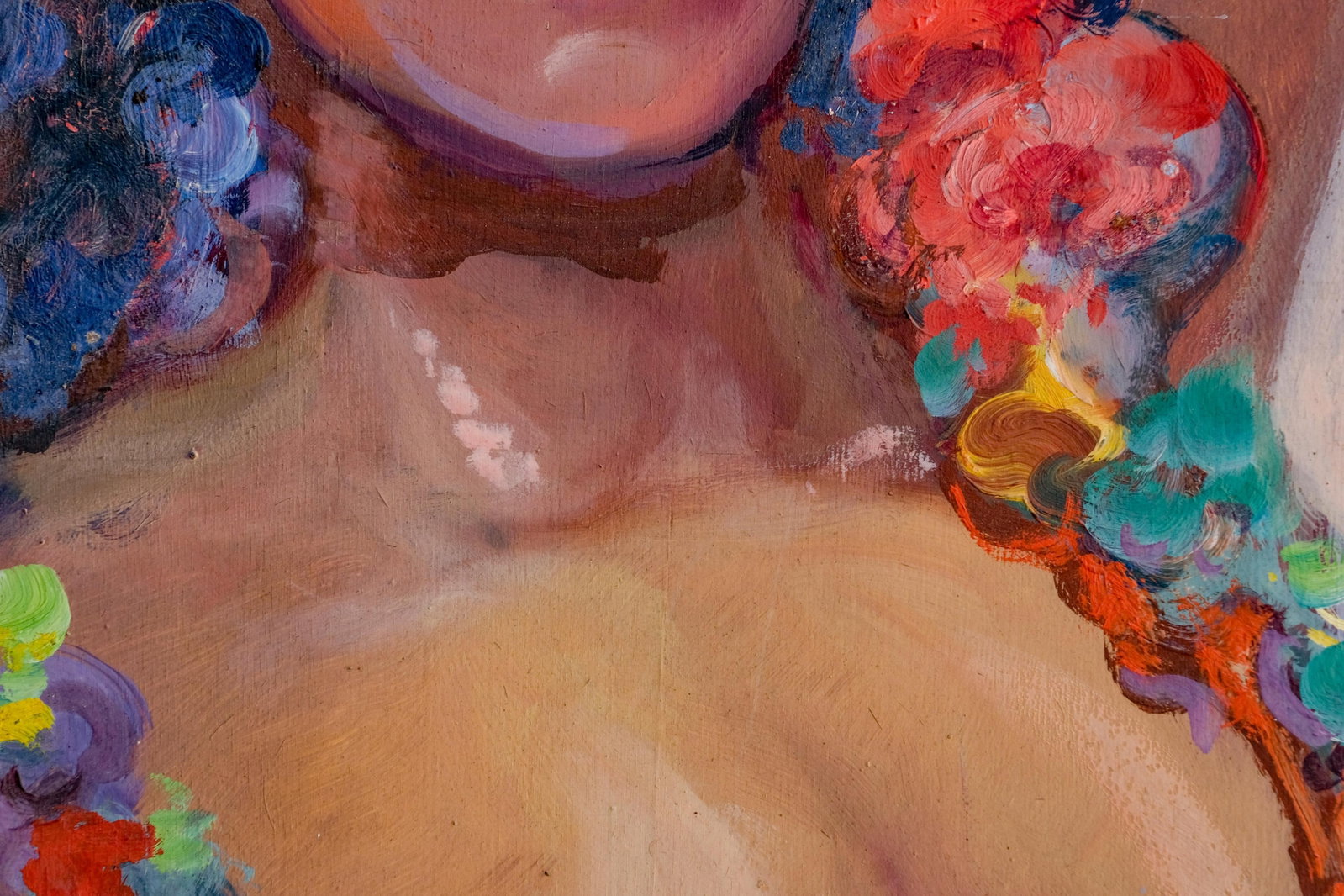 No Reserve- Monumental Jean-Louis Paguenaud - Signed Oil on Panel Painting, “Flamenco Dancer", - 9