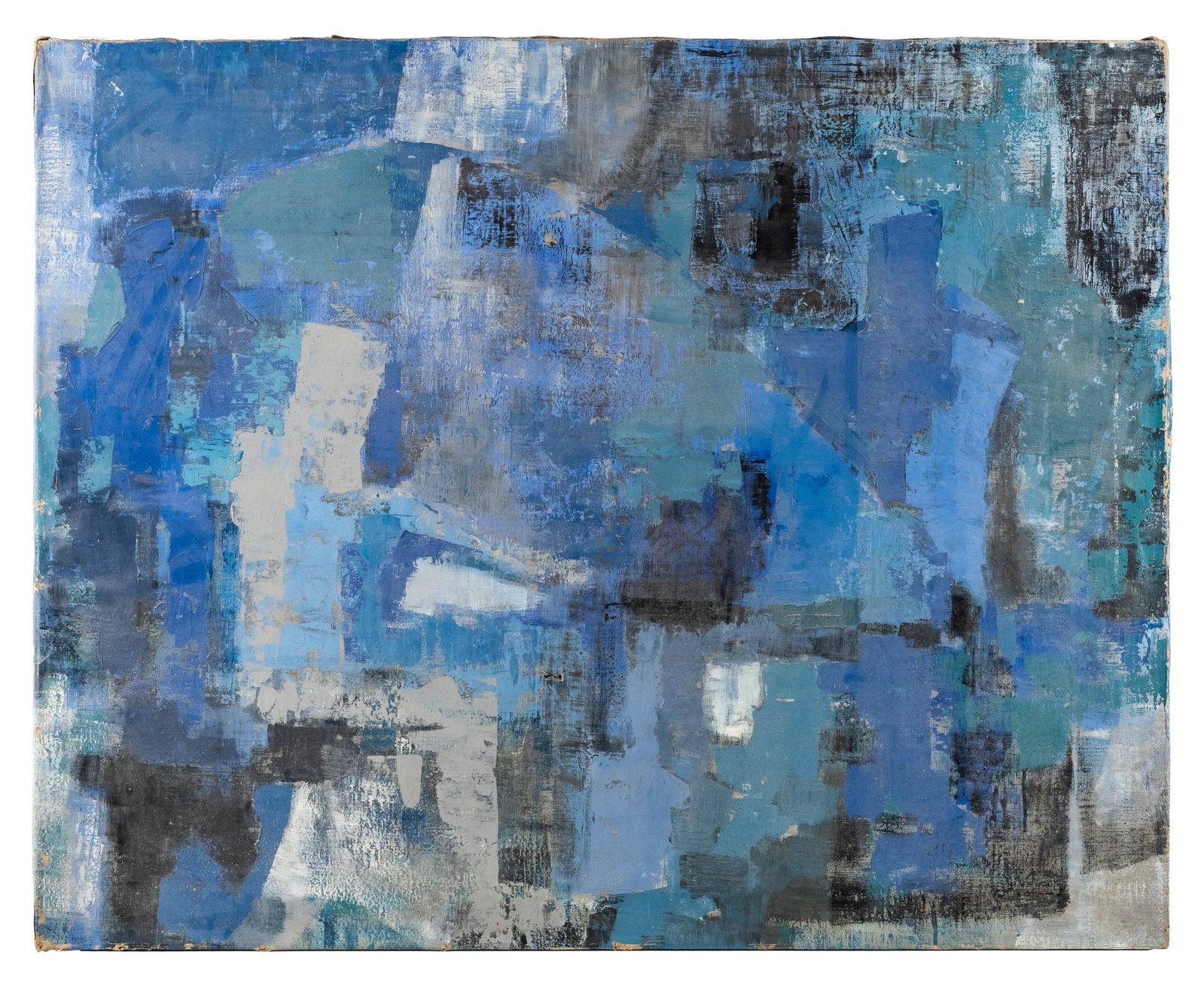 No Reserve- Léo Robinson Untitled Abstract Acrylic Painting - 3