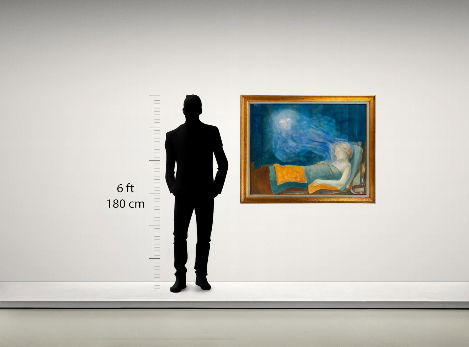 No Reserve- Externalization No. II Surrealist Figural Painting - 2