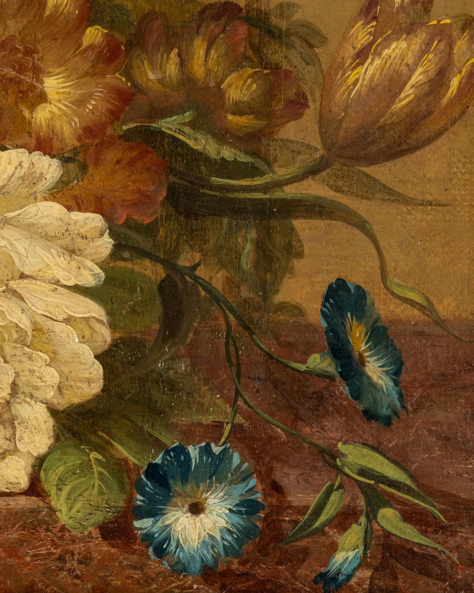 No Reserve- Cosmo de Salvo Italian Floral Still Life Oil Painting, Signed - 8