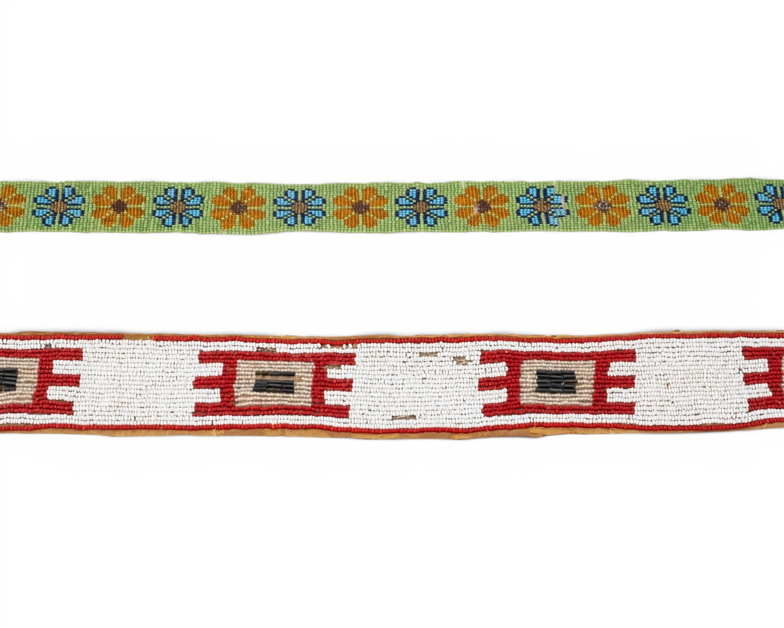 No Reserve- Two Native American Beaded Belts - 3