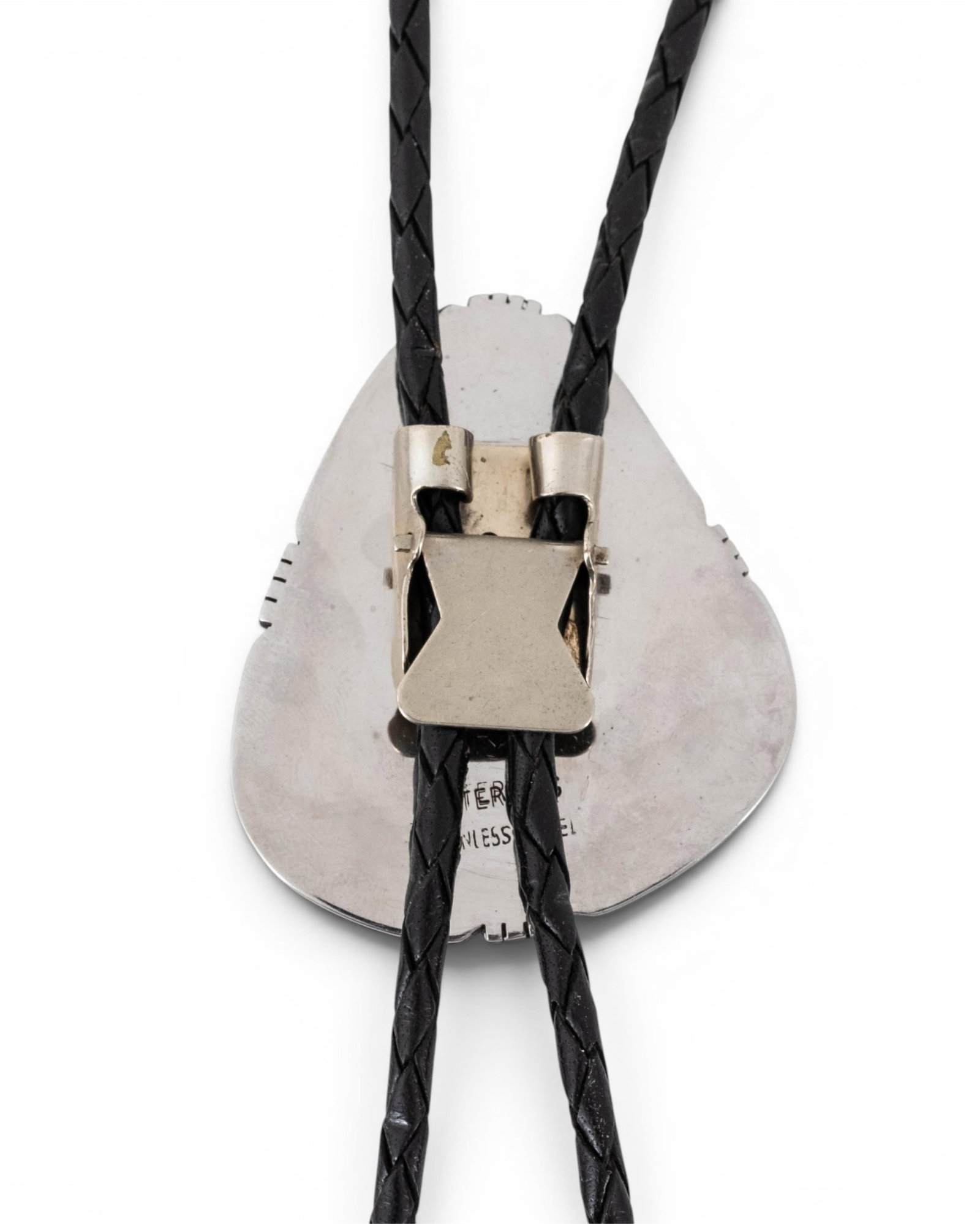 No Reserve- Two Southwestern Bolo Ties With Dinosaur Bone And Boulder Opal - 7