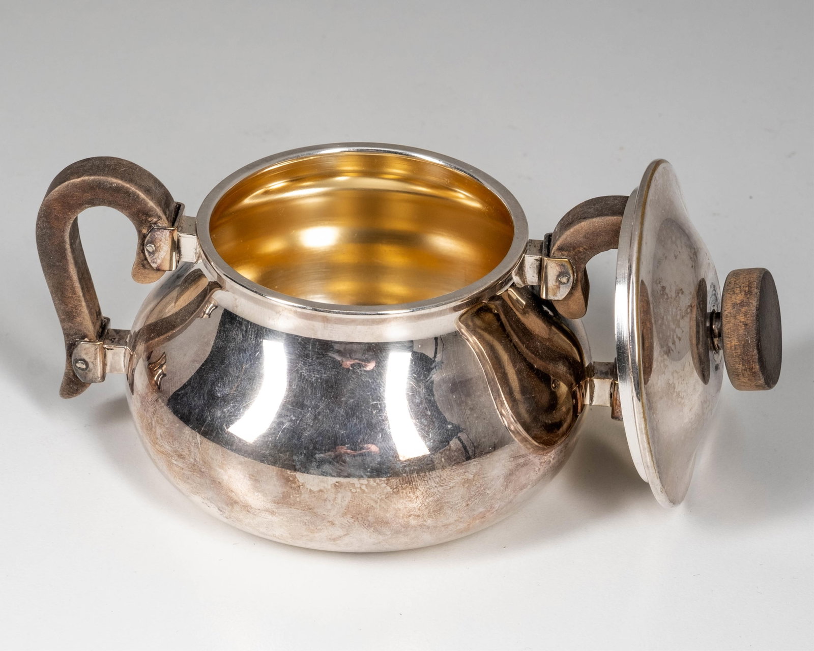 No Reserve- WMF Art Deco Silverplate Four-Piece Tea and Coffee Service - 4