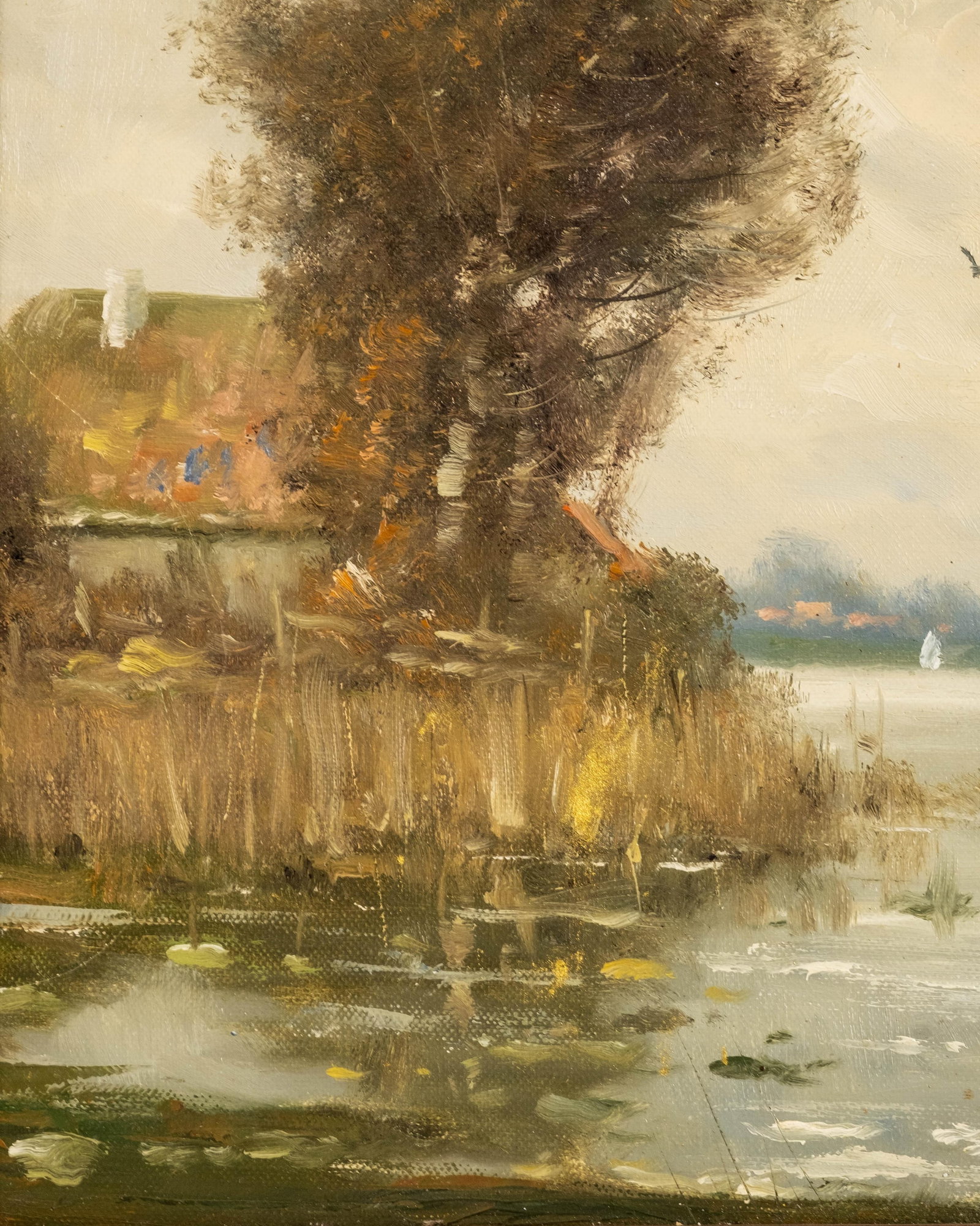 No Reserve- Pair of Impressionist Landscape Paintings, Signed - 9