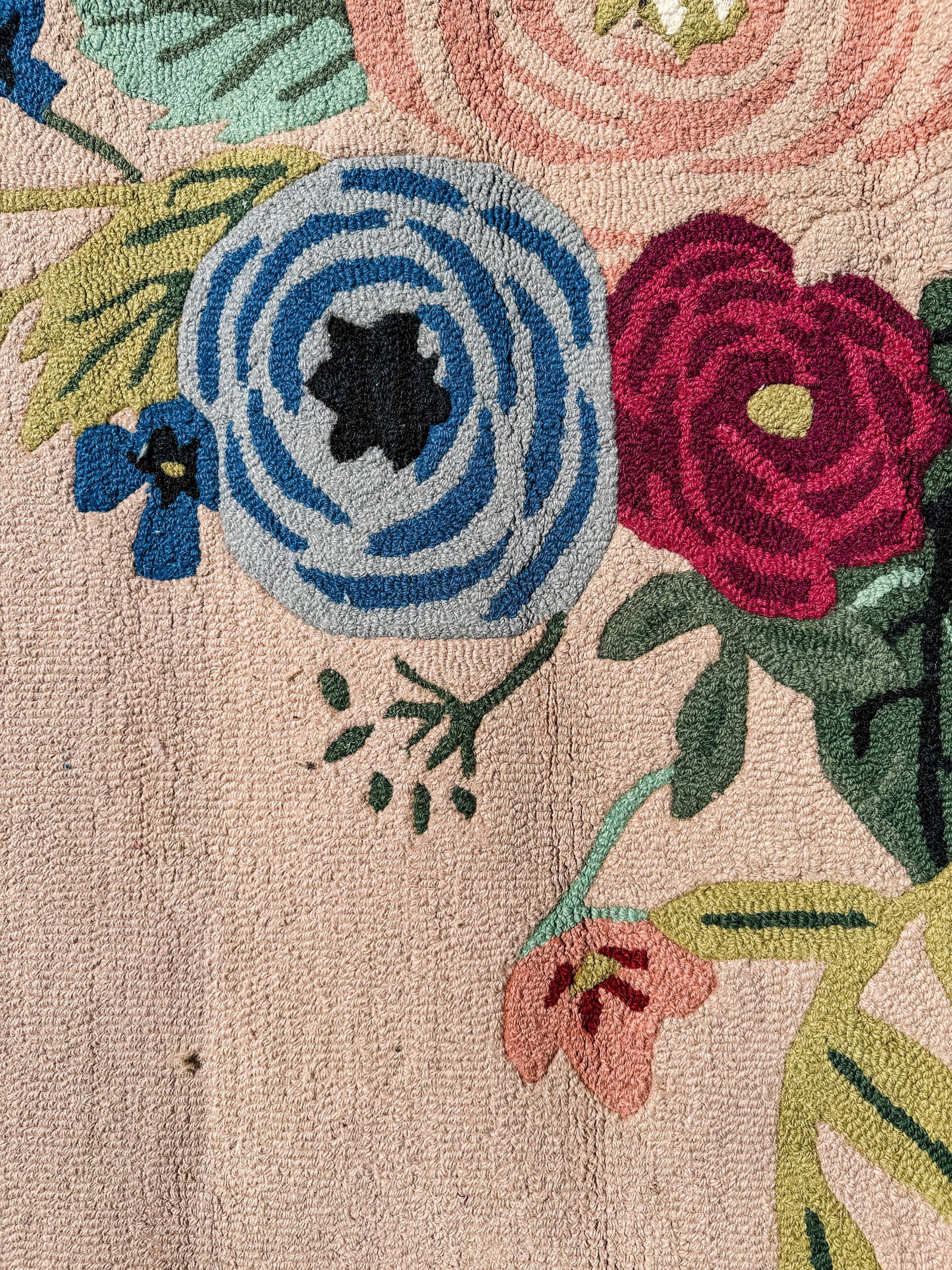 Rifle Paper Co. x Loloi Large Floral Area Rug, 8’ x 10’ - 5