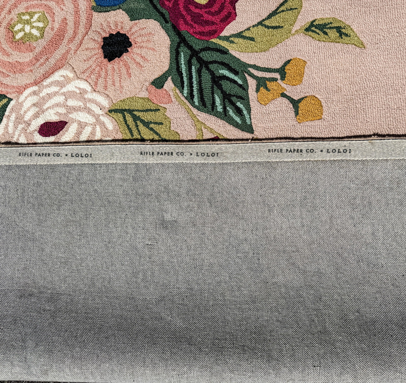 Rifle Paper Co. x Loloi Large Floral Area Rug, 8’ x 10’ - 9