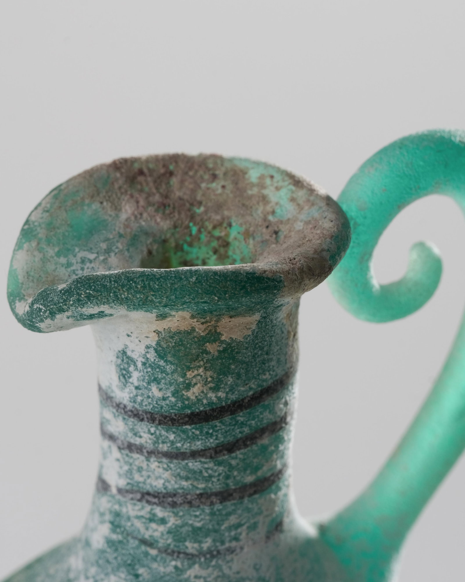 Antique Chinese Gourd-Form Glass Bottle, Probably Han Dynasty - 5