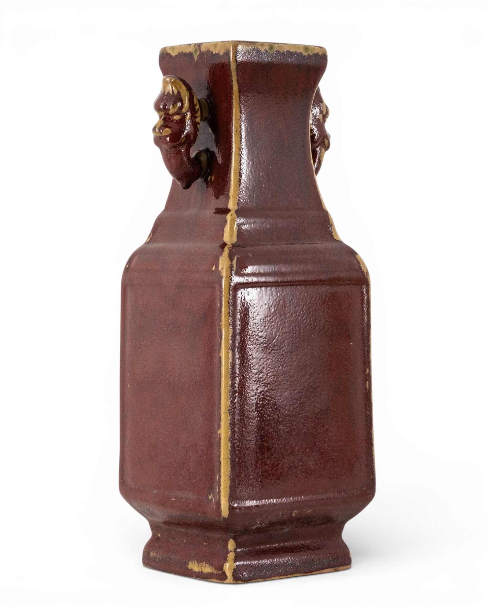 Antique Chinese Oxblood (Sang de Boeuf) Porcelain Vase, Qing Dynasty - 6