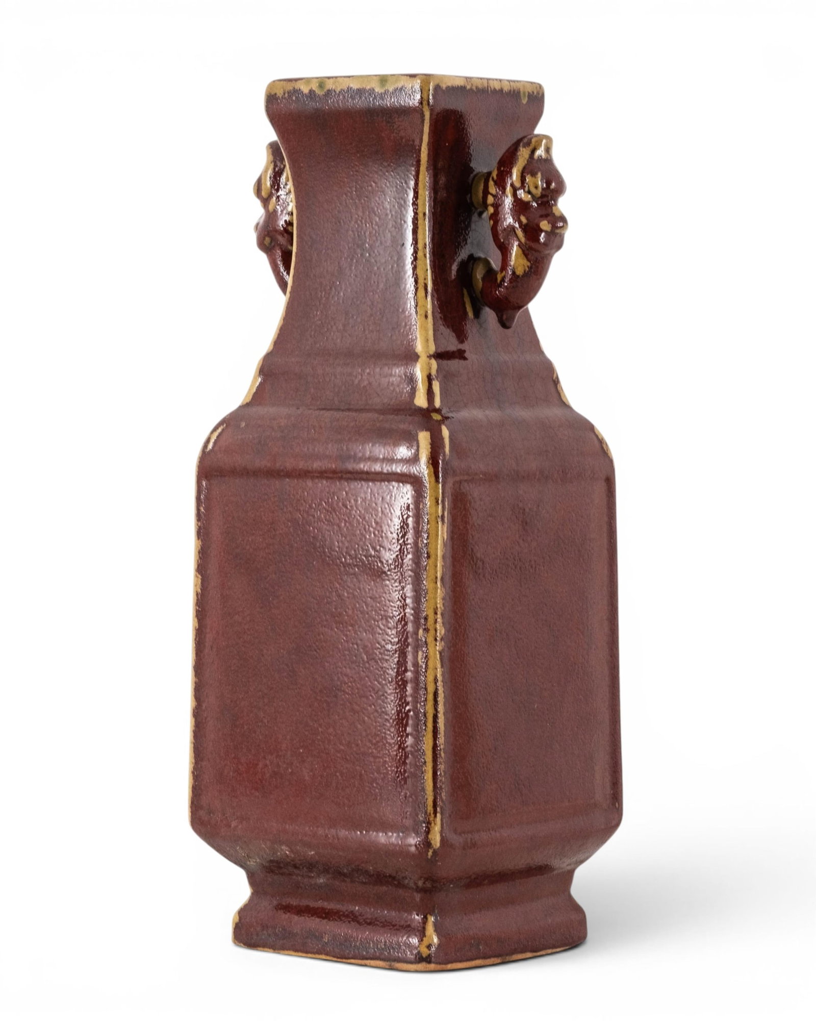Antique Chinese Oxblood (Sang de Boeuf) Porcelain Vase, Qing Dynasty - 7