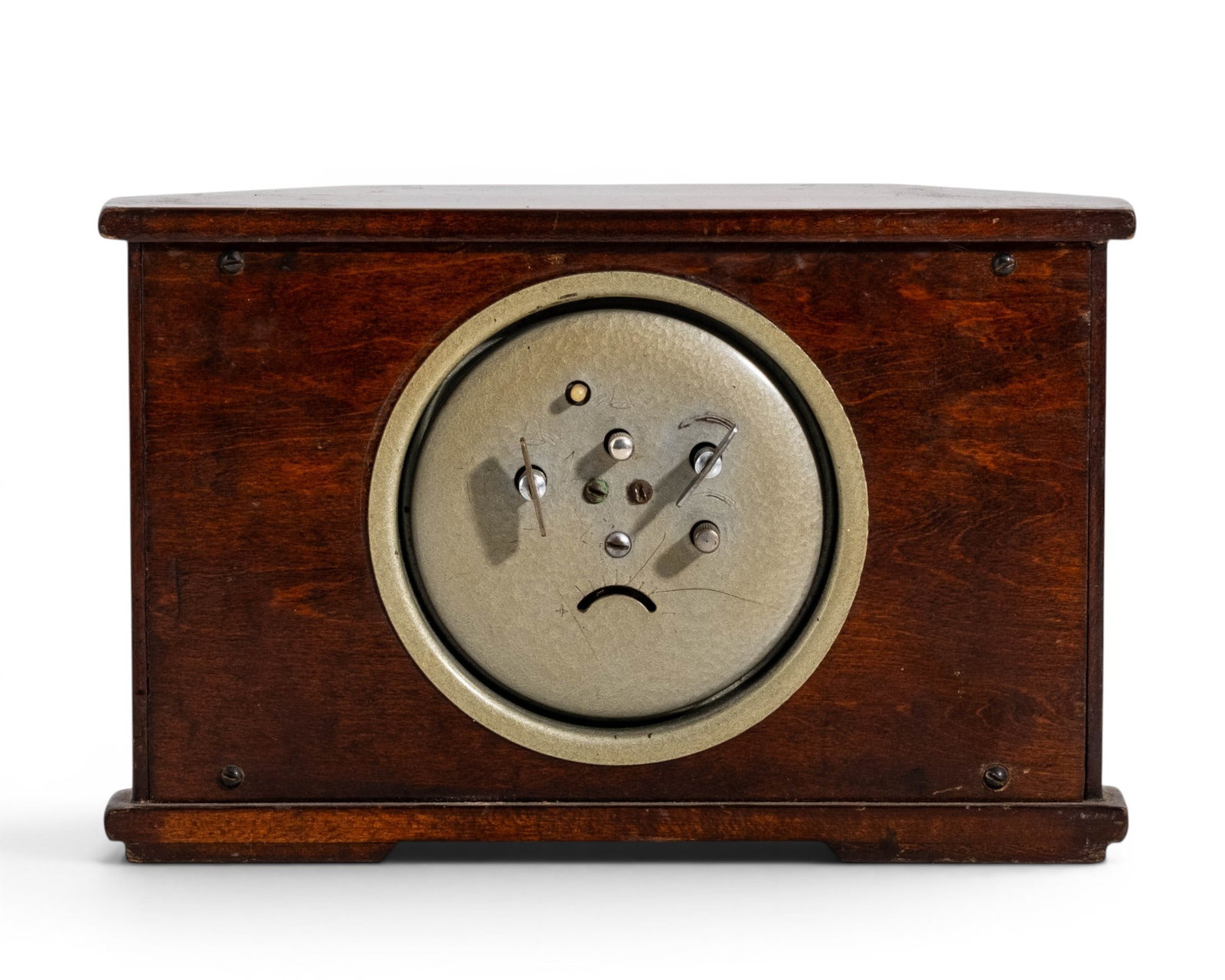 No Reserve: Chinese Cultural Revolution Mao Zedong Animated Automaton Mantel Clock - 6