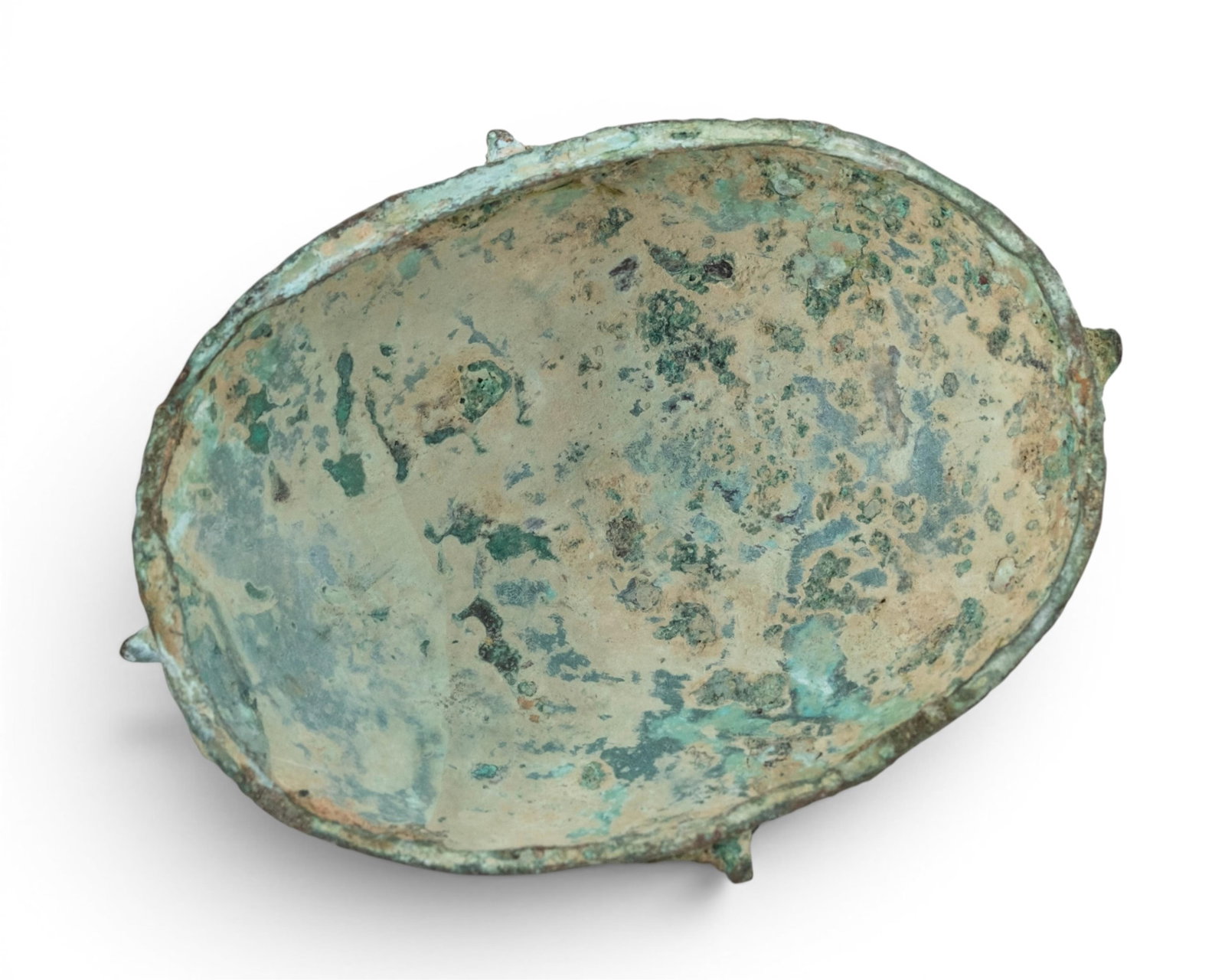 Chinese Archaistic Bronze Covered Ritual Wine Vessel, Probably Shang Dynasty Form - 6