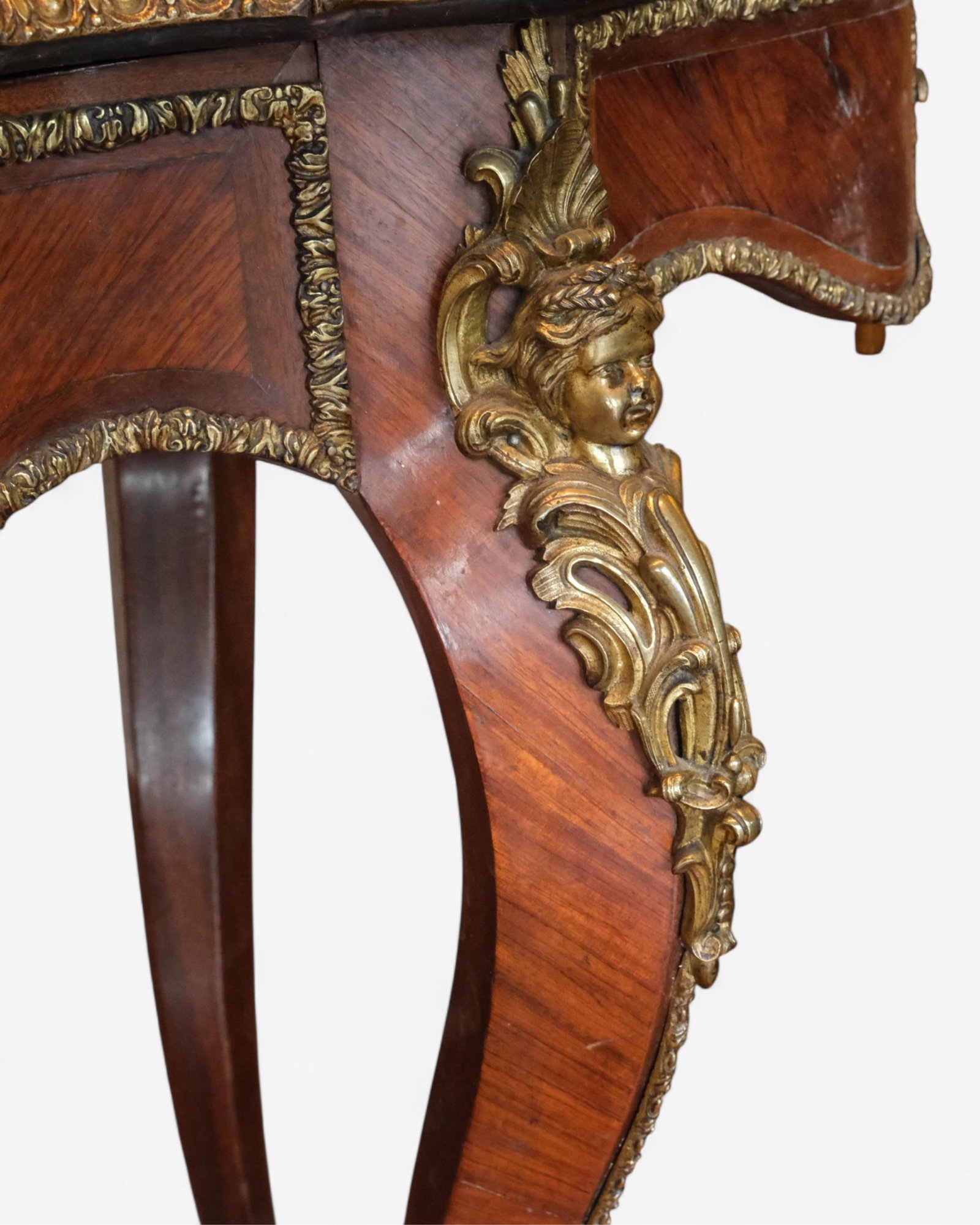 Louis XV Style Kingwood Center Table with Bronze Mounts, 19th Century - 2
