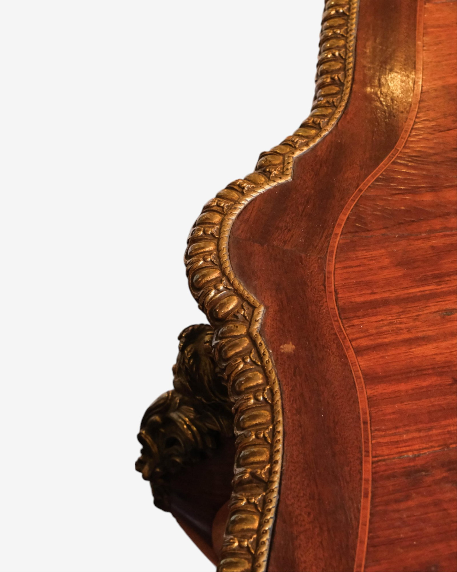 Louis XV Style Kingwood Center Table with Bronze Mounts, 19th Century - 4