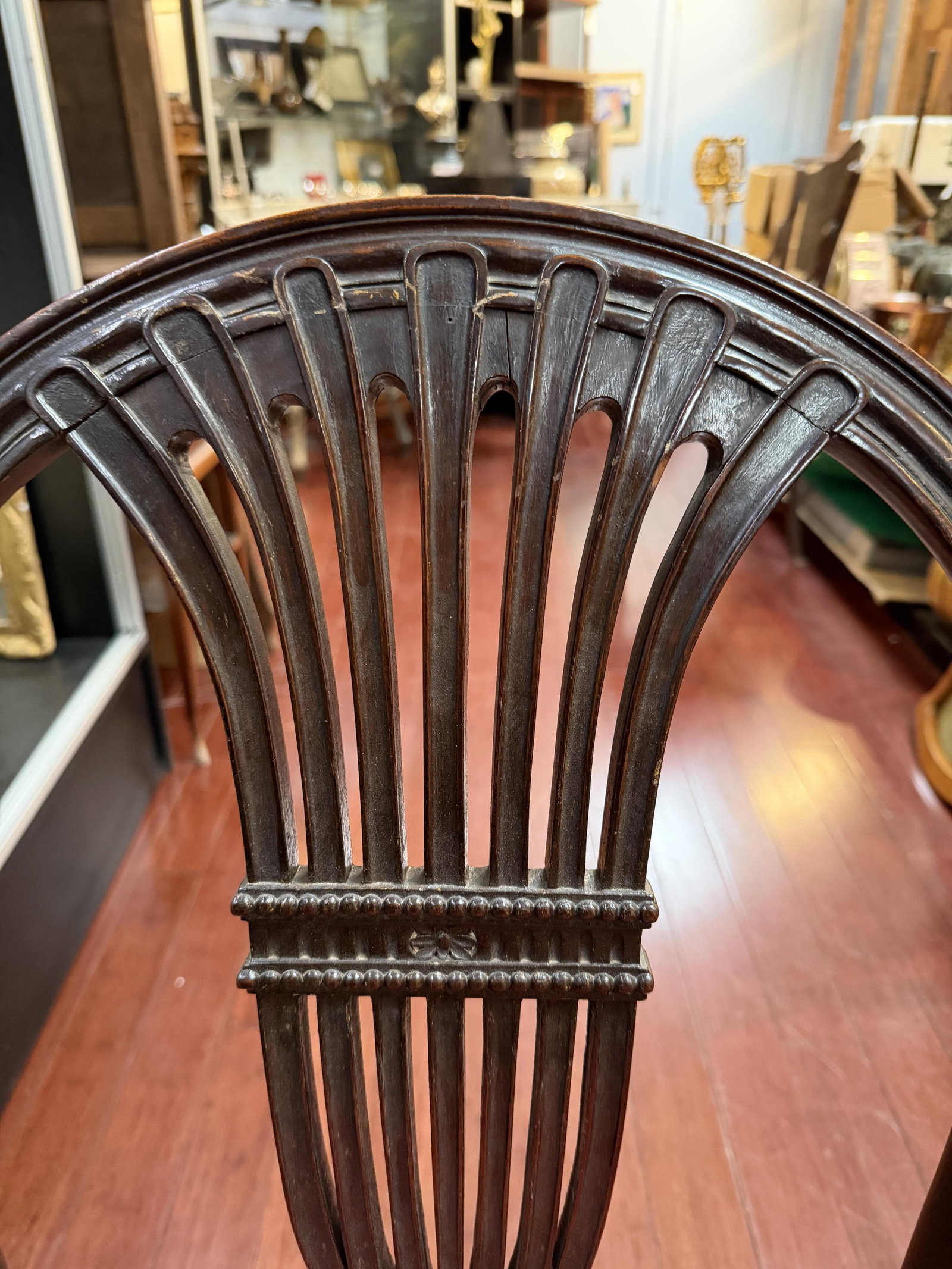 No Reserve: Set of 6 Victorian hand carved chairs, 19th Century Balloon Back Design - 8