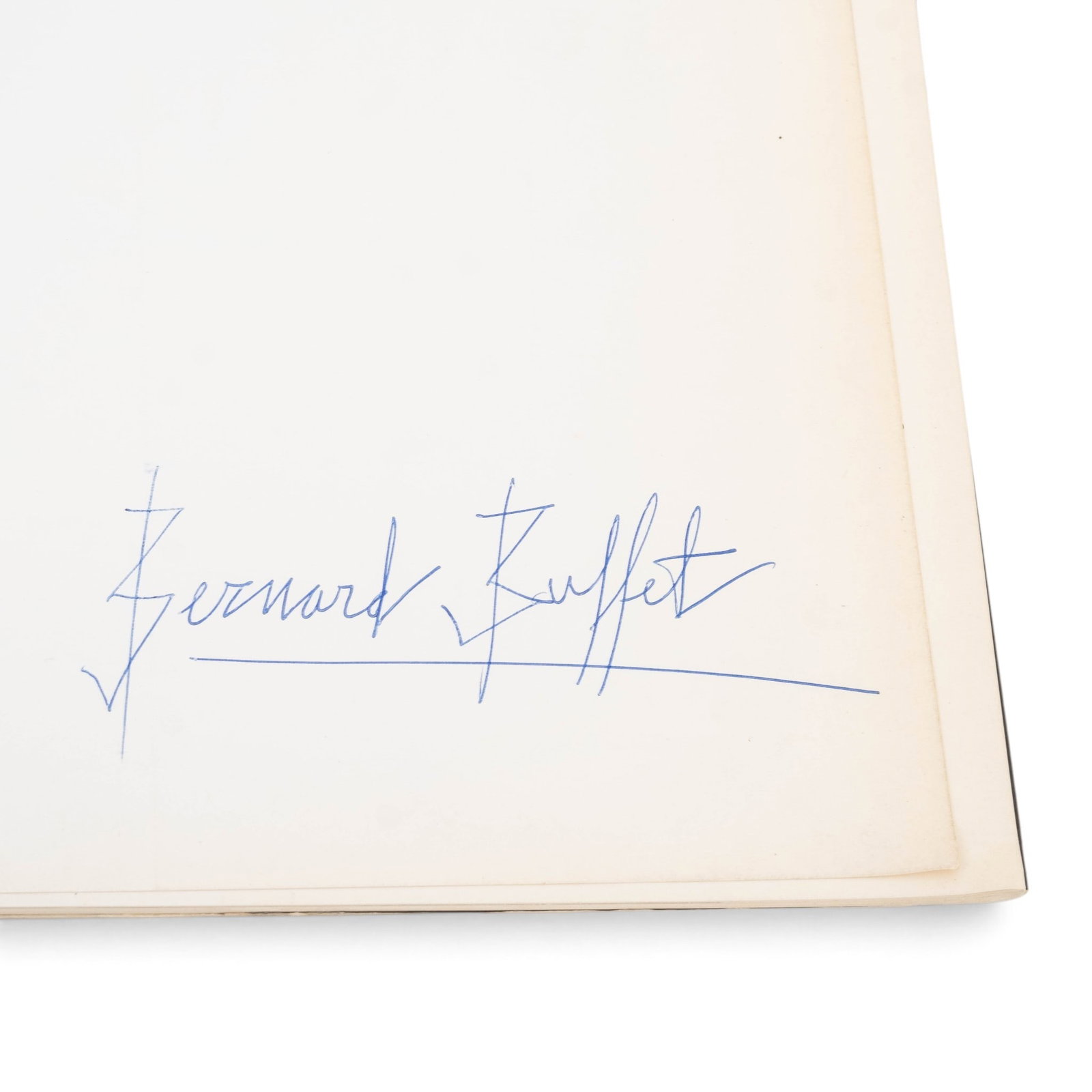 No Reserve: Bernard Buffet, Signed 'The French Revolution' Versailles Exhibition Book, 1989 - 2