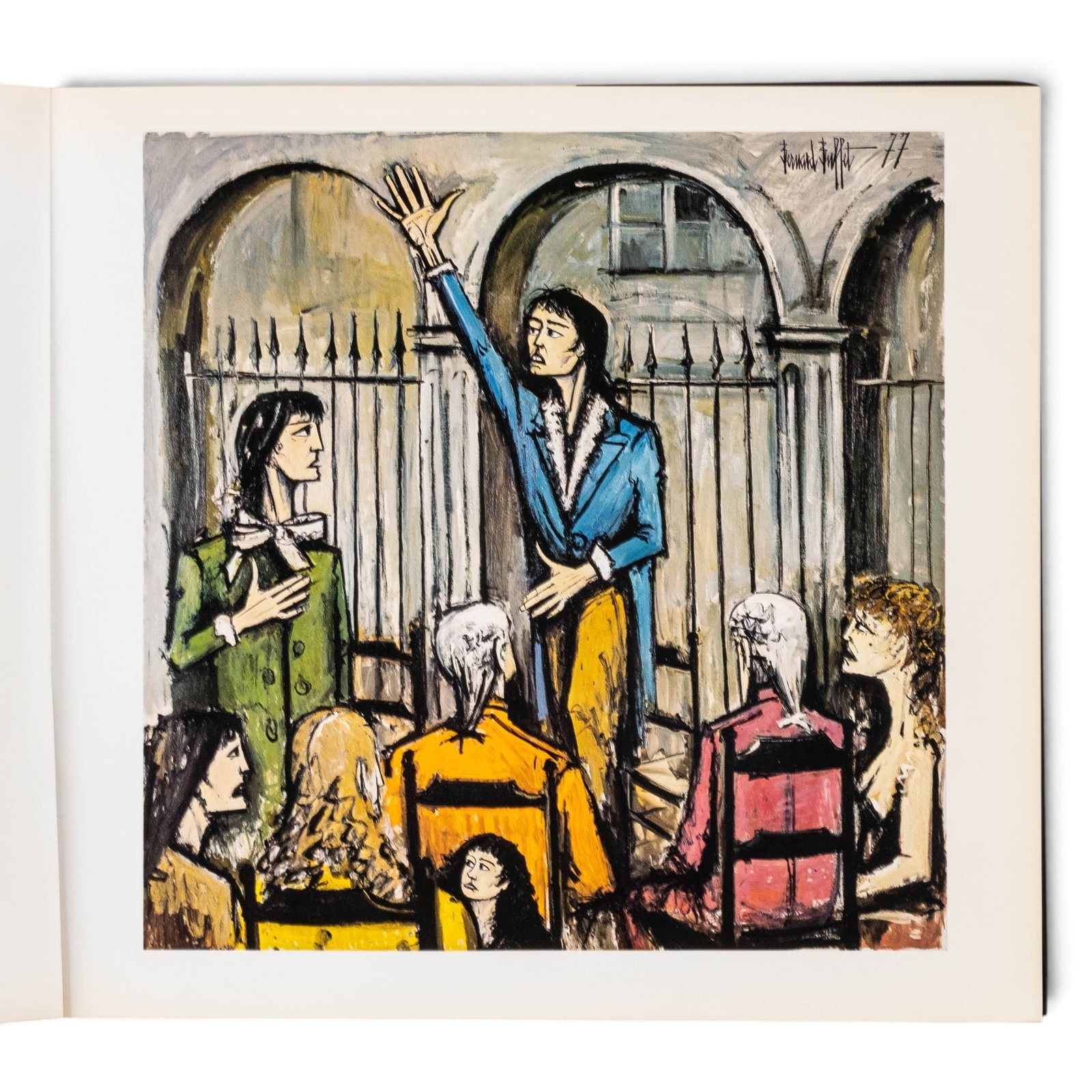 No Reserve: Bernard Buffet, Signed 'The French Revolution' Versailles Exhibition Book, 1989 - 3