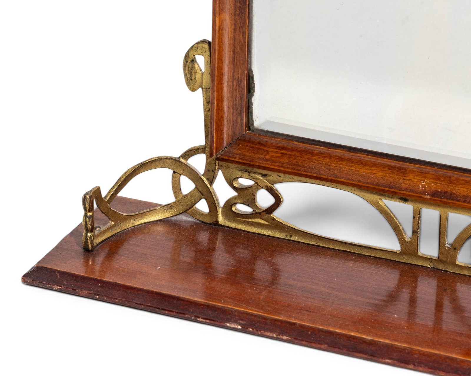 No Reserve: Viennese Art Nouveau Secession Vanity Mirror, Circa 1900 - 4