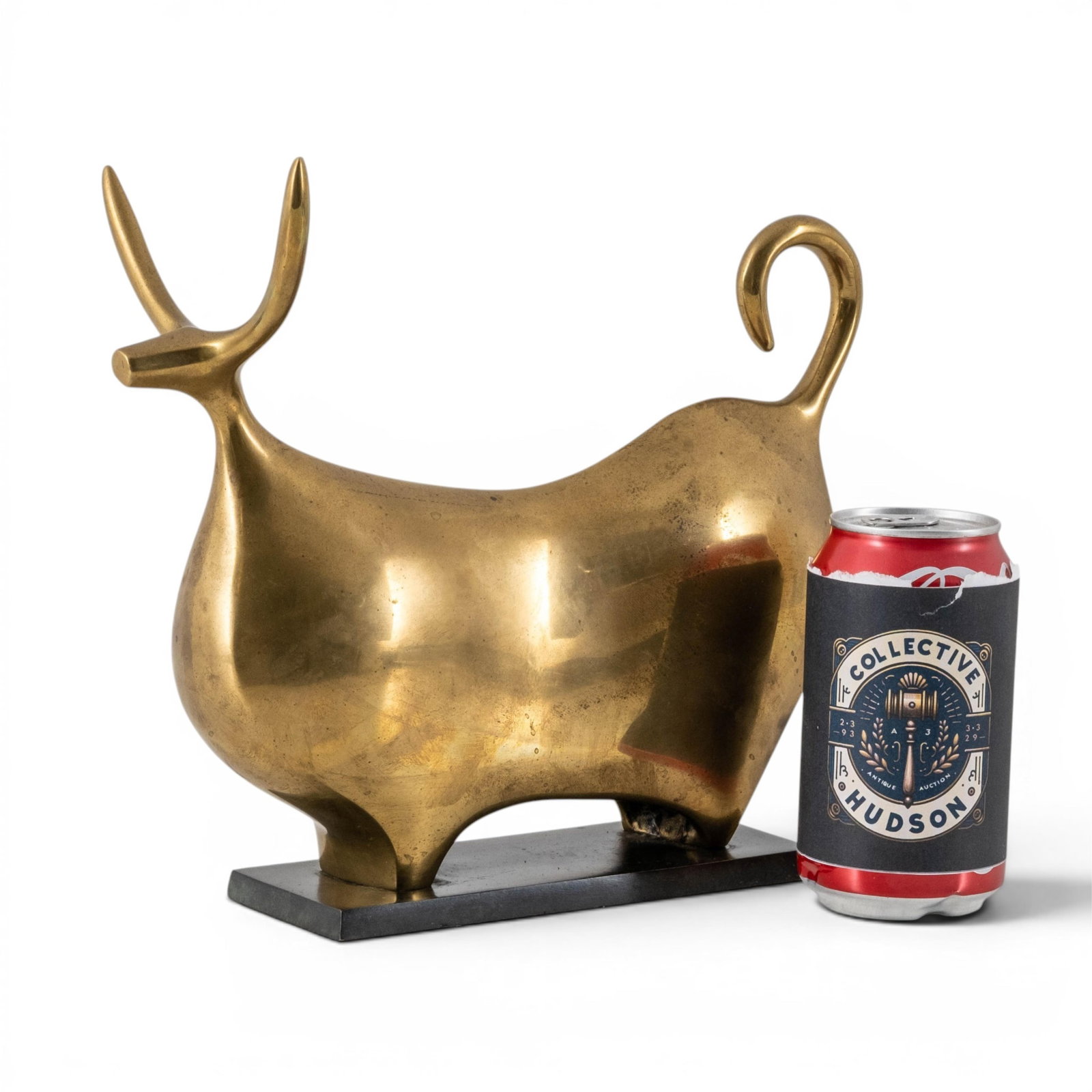 No Reserve: Itzik Benshalom Signed 'Ferdinand' Bronze Bull Sculpture 2/24 - 4