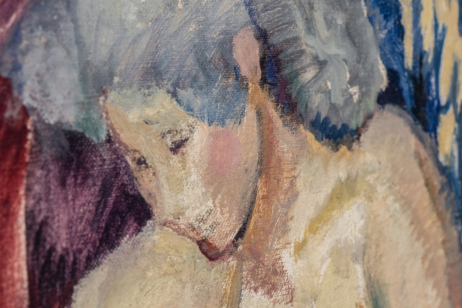 Arthur Carles, Signed Oil Painting with Christie's Auction Labels - 9