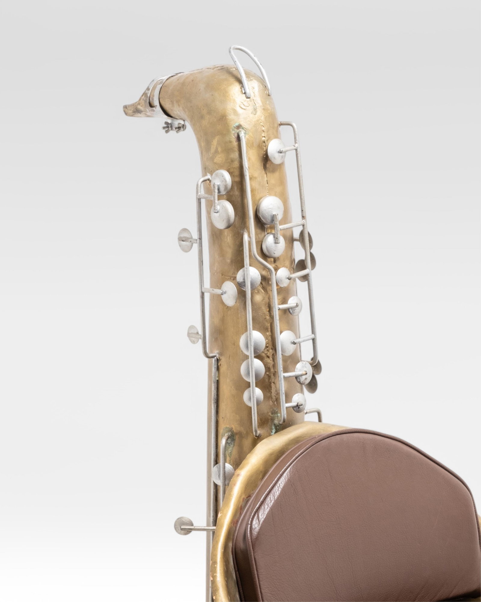 Alain Aparicio, Saxophone-Shaped Art Furniture Chair - 3