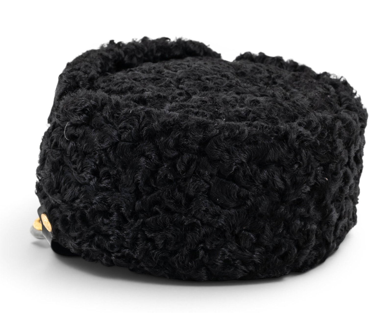 No Reserve: Soviet Naval Admiral Persian Lamb Winter Cap - 5