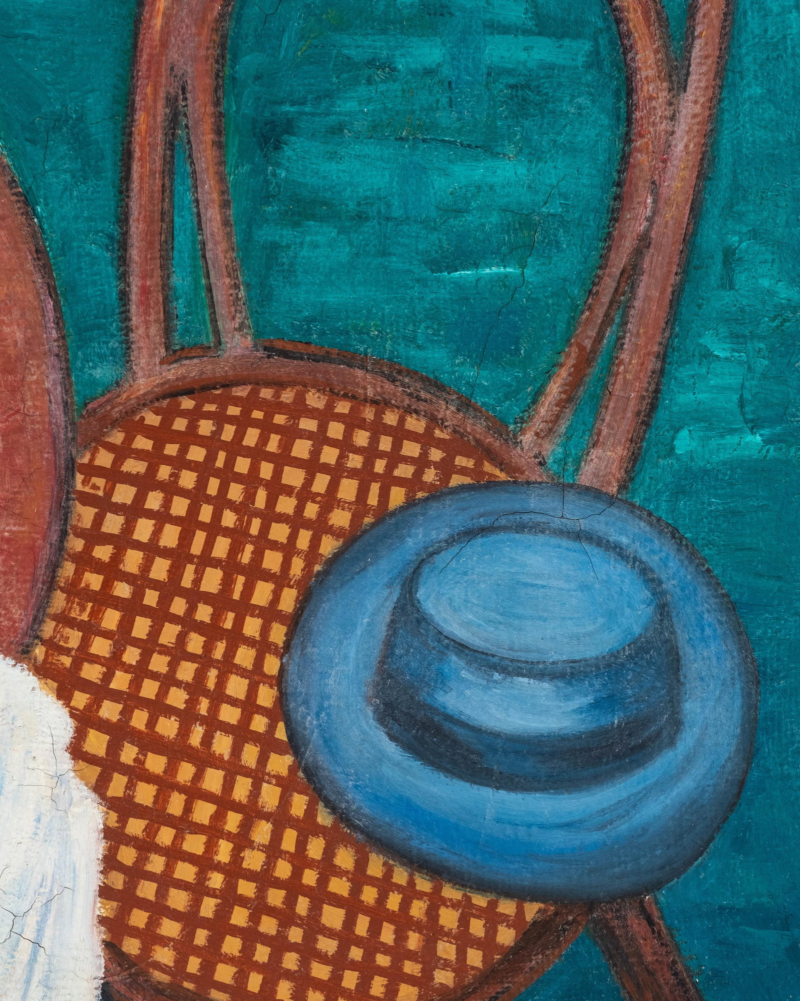 No Reserve: David Petrovich Shterenberg Still Life Oil on Canvas Russian Avant-Garde Modernist - 10