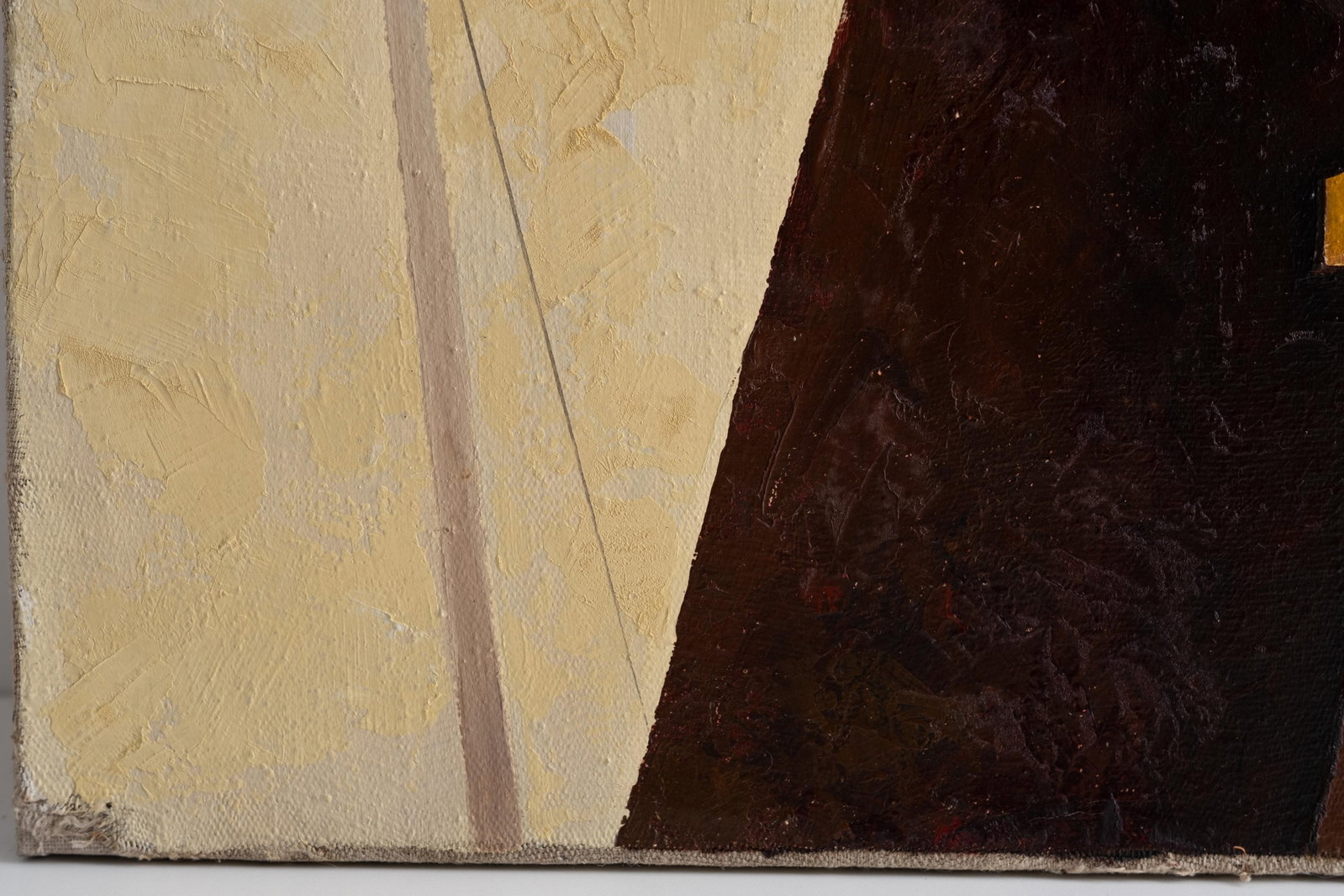 No Reserve: Liubov Popova Russian Suprematist Geometric Abstract Painting, Signed - 5