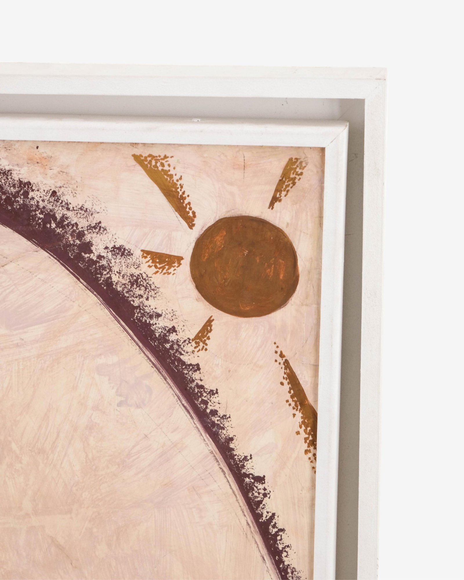 No Reserve: Irina Kalenskaya Signed Painting on Paper, Labels and Writings on Reverse - 10