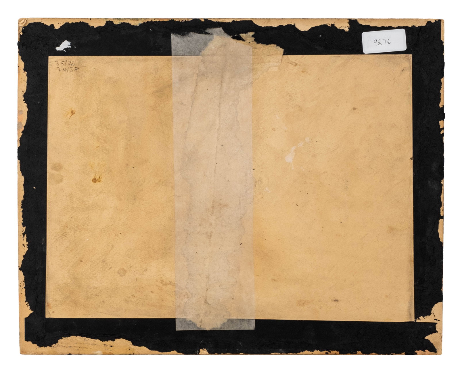 No Reserve: Mystery Artist, Constructivist Suprematist Abstract Composition Painting - 8