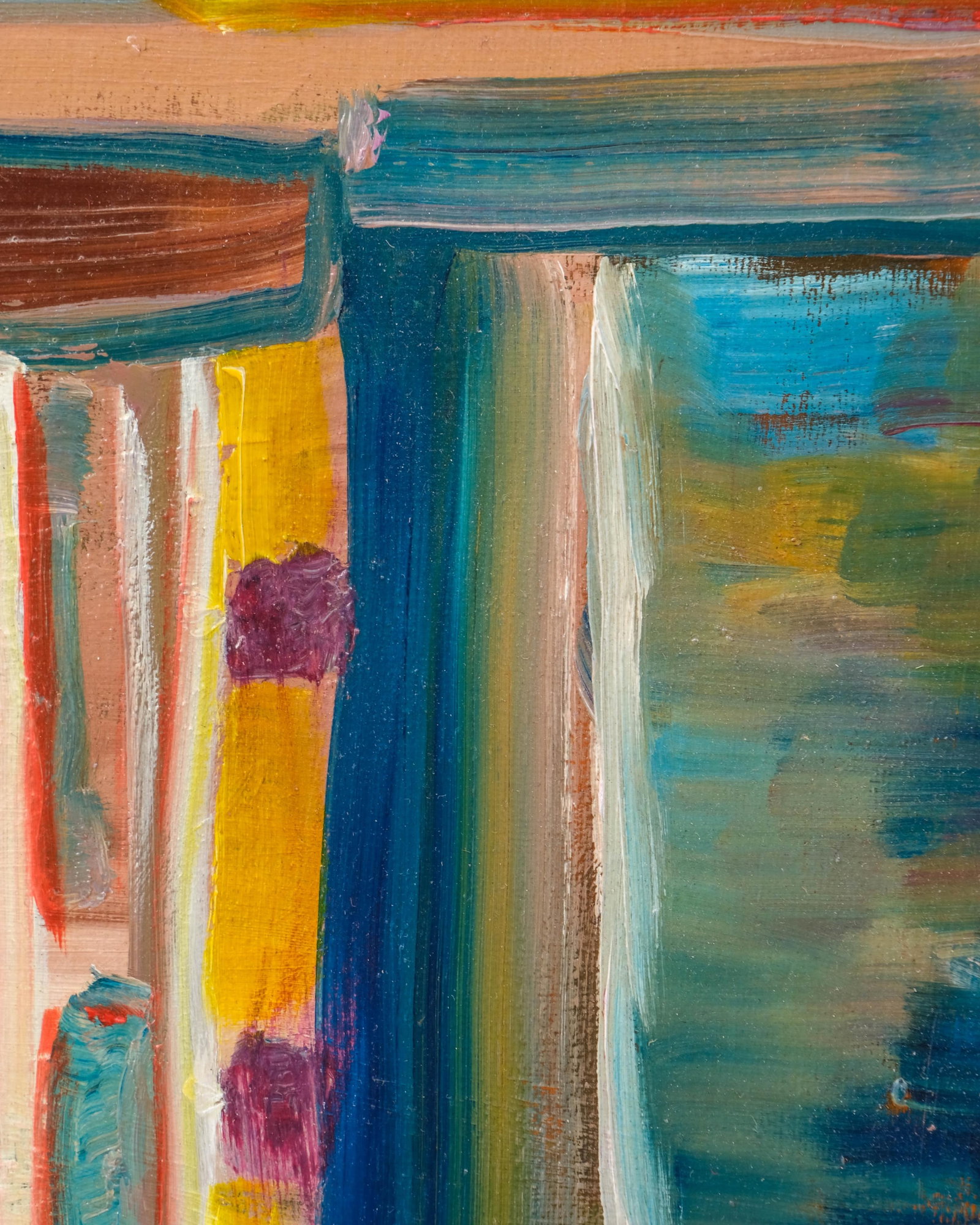 No Reserve: Serge Charchoune, France/Russia, Mid-20th C., Signed Oil on Canvas Painting - 10