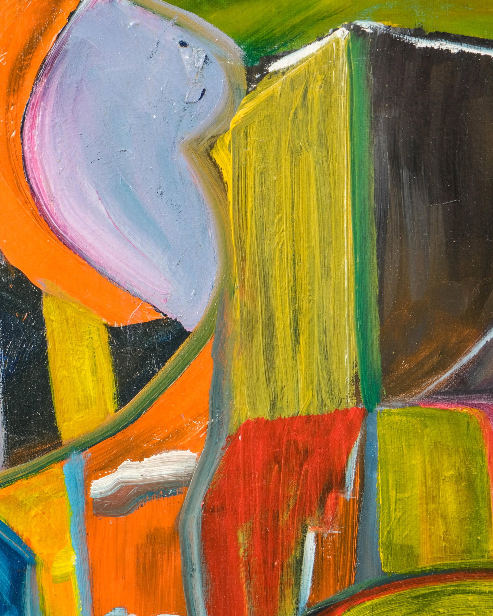 No Reserve: Serge Charchoune, France/Russia, Mid-20th C., Signed Oil on Canvas Painting - 5