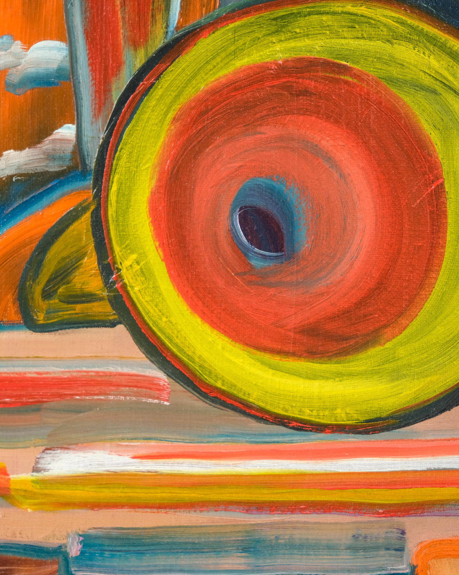 No Reserve: Serge Charchoune, France/Russia, Mid-20th C., Signed Oil on Canvas Painting - 8