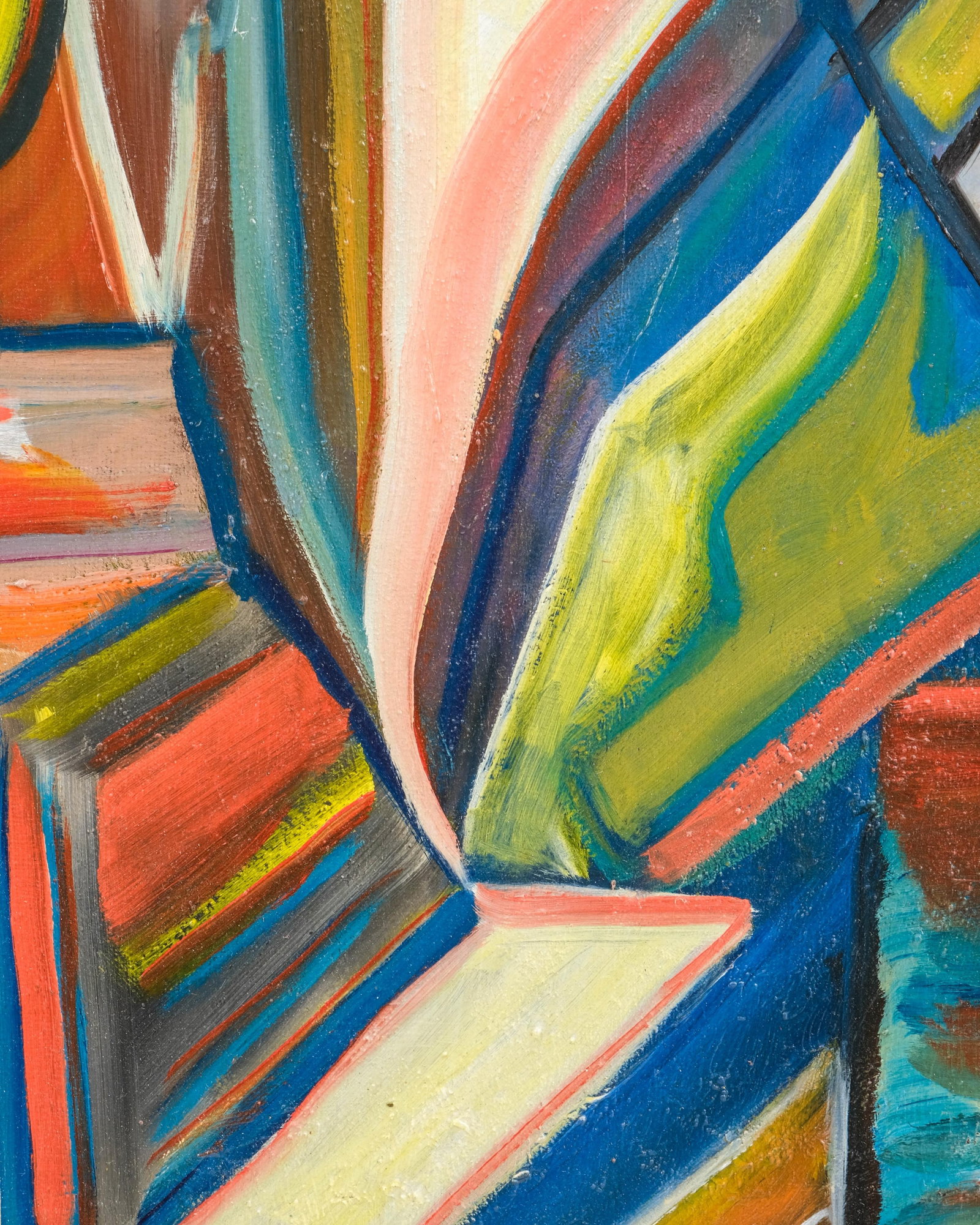 No Reserve: Serge Charchoune, France/Russia, Mid-20th C., Signed Oil on Canvas Painting - 9