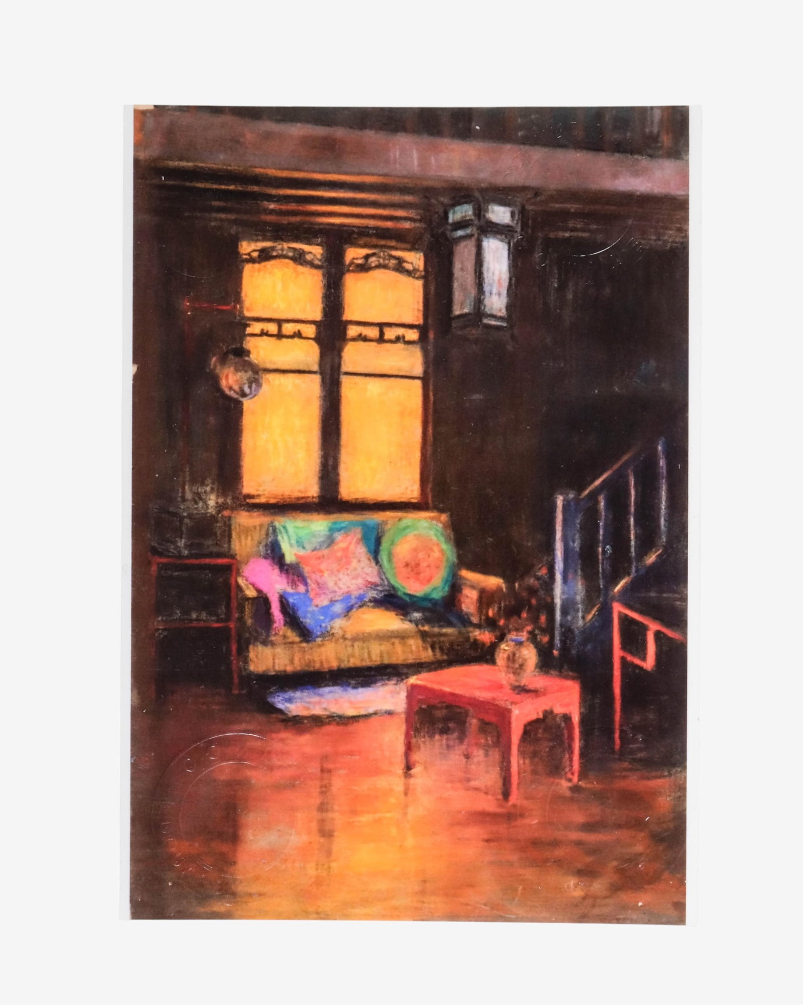 No Reserve: Edouard Cortes, Signed and now with Authentication document Pastel - 7