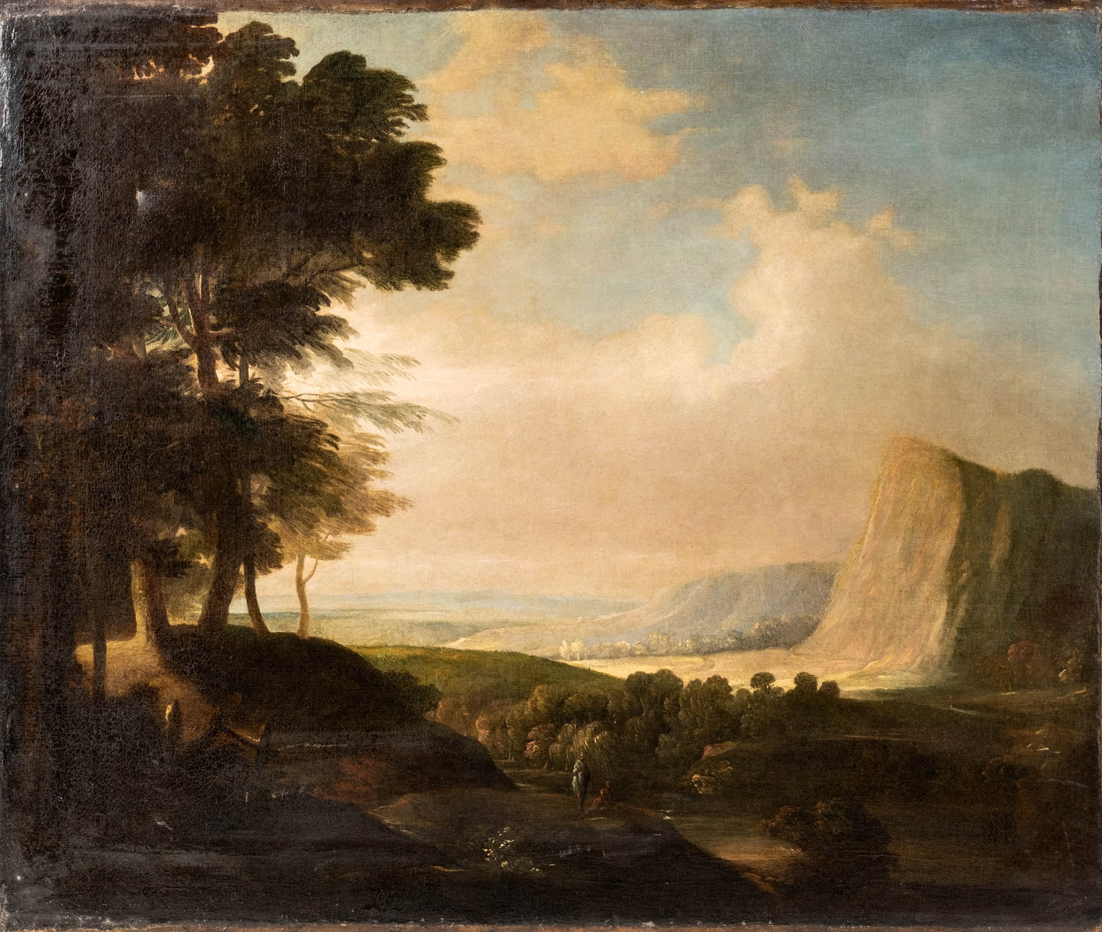 18th/19th Century European School Italianate Landscape Oil Painting (1 of 7)
