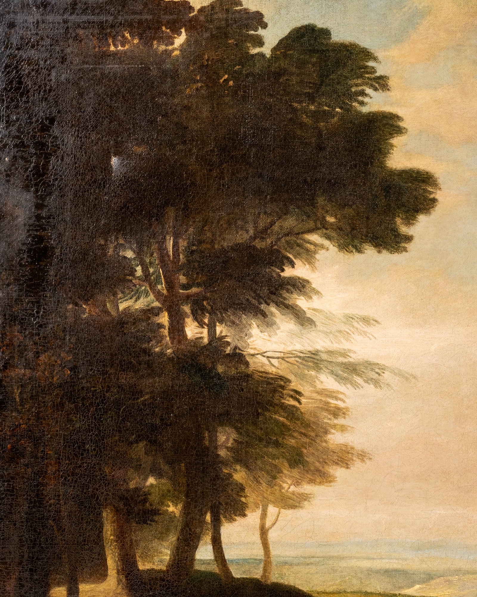 18th/19th Century European School Italianate Landscape Oil Painting - 4