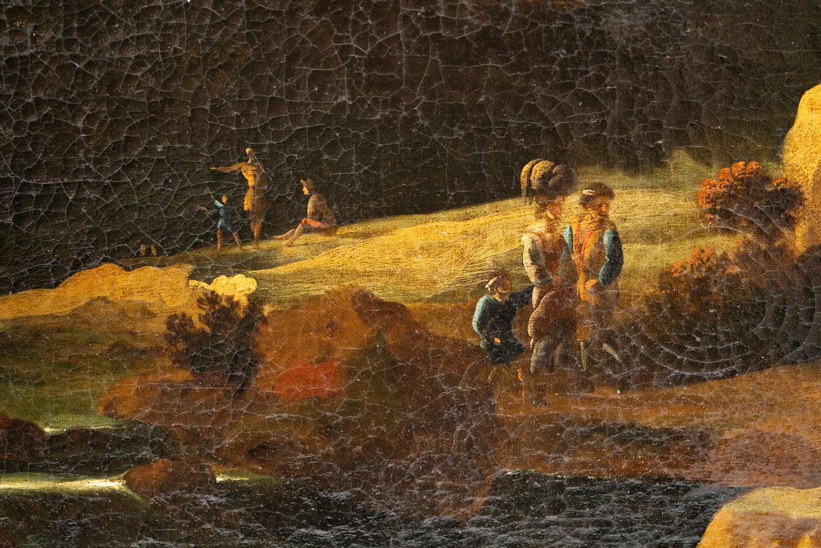 18th Century French School Landscape Painting, Follower of Pierre Patel - 5
