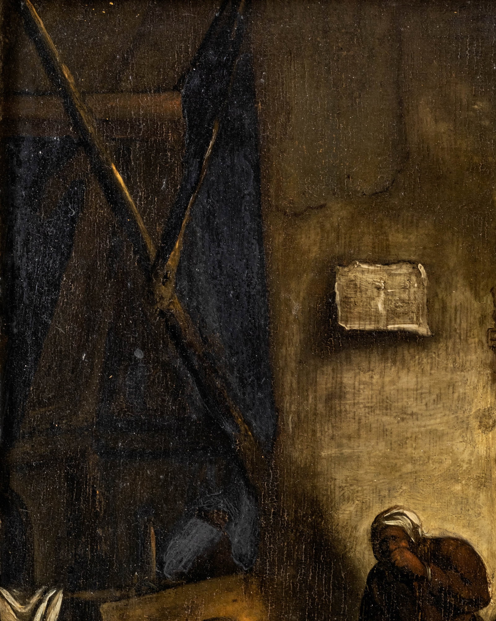 18th-19th Century European School Tavern Interior Painting - 4