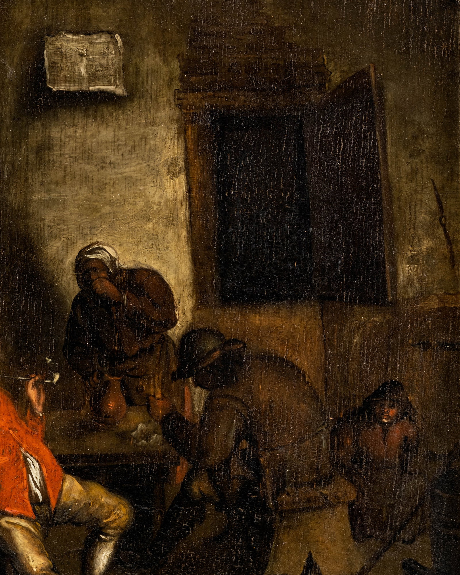 18th-19th Century European School Tavern Interior Painting - 6