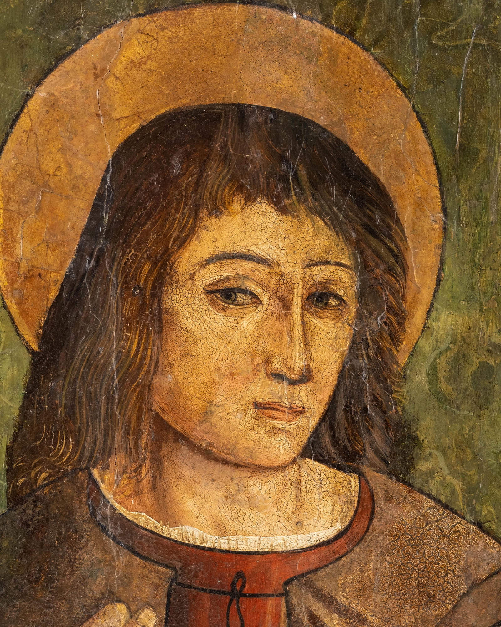 Italian Renaissance Saint George Tempera Panel Painting, 16th Century - 3